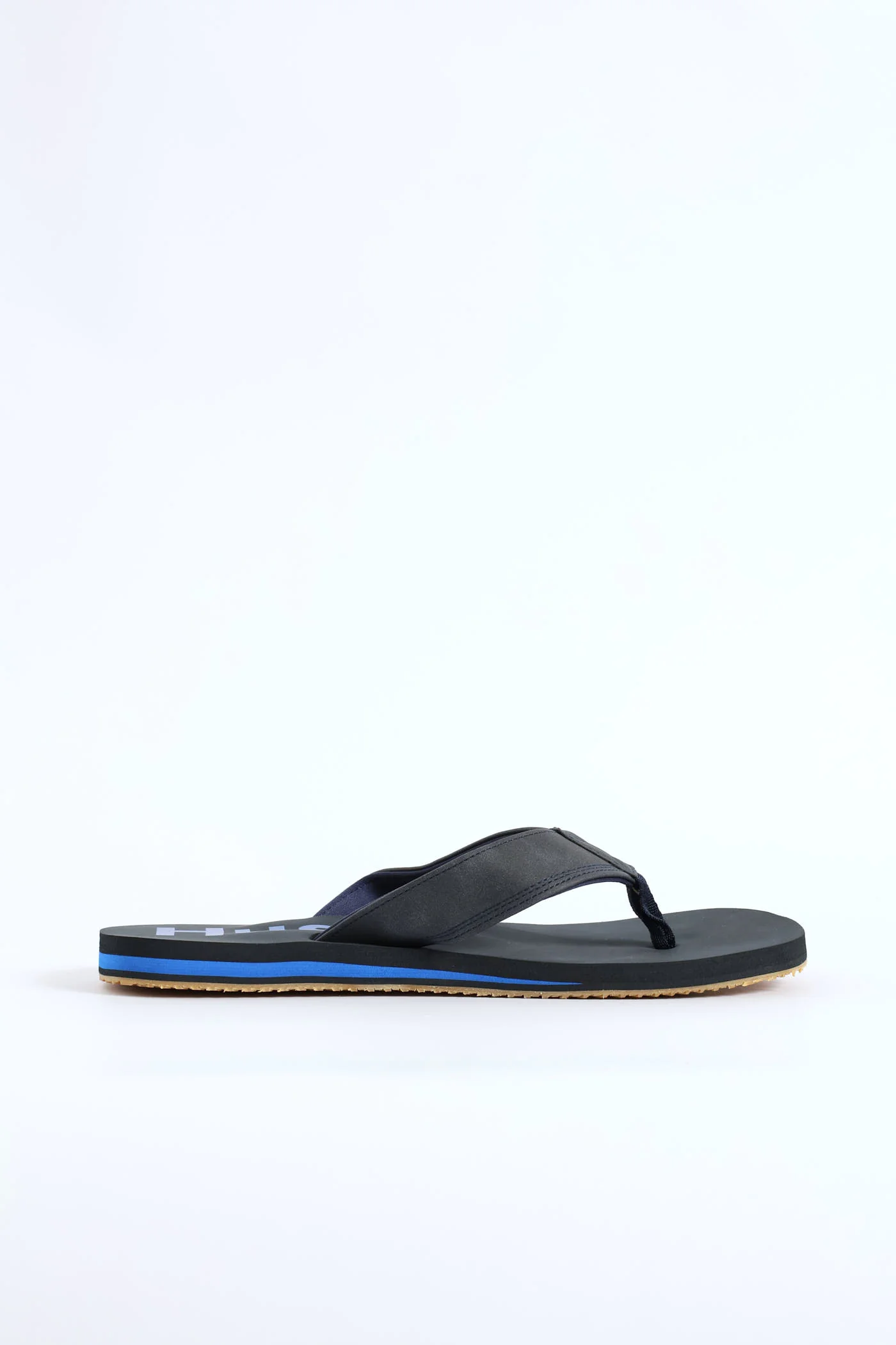 Stomp Wide Vamp Sandal - Navy - Image 3