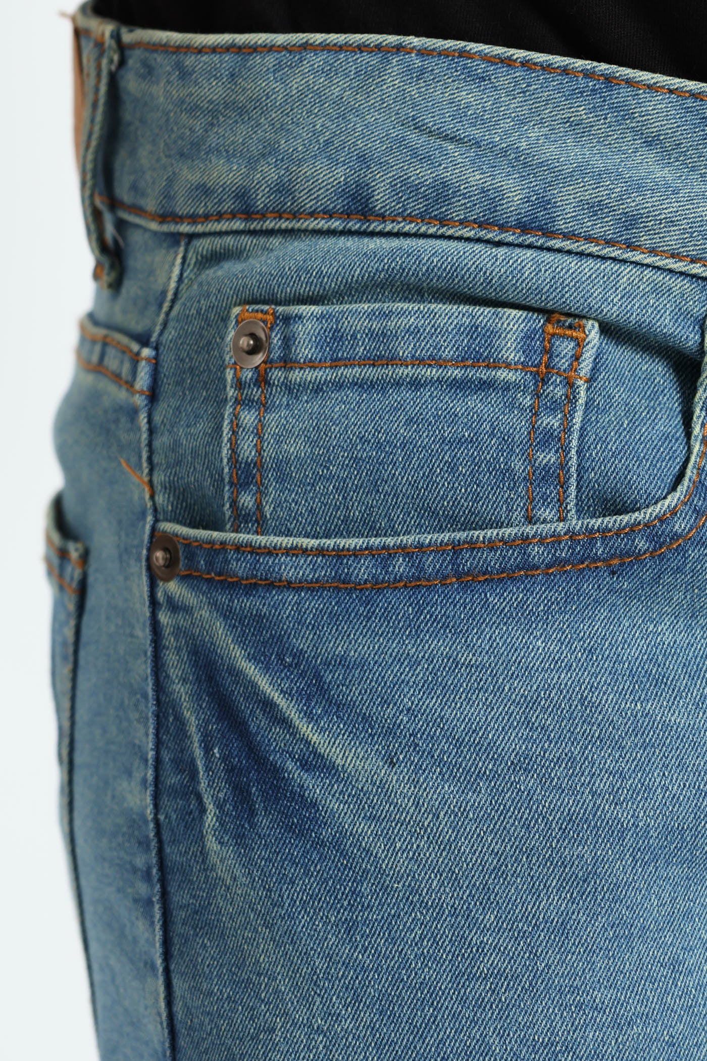 Stone Tint Denim Short - Mid Denim - Image 4