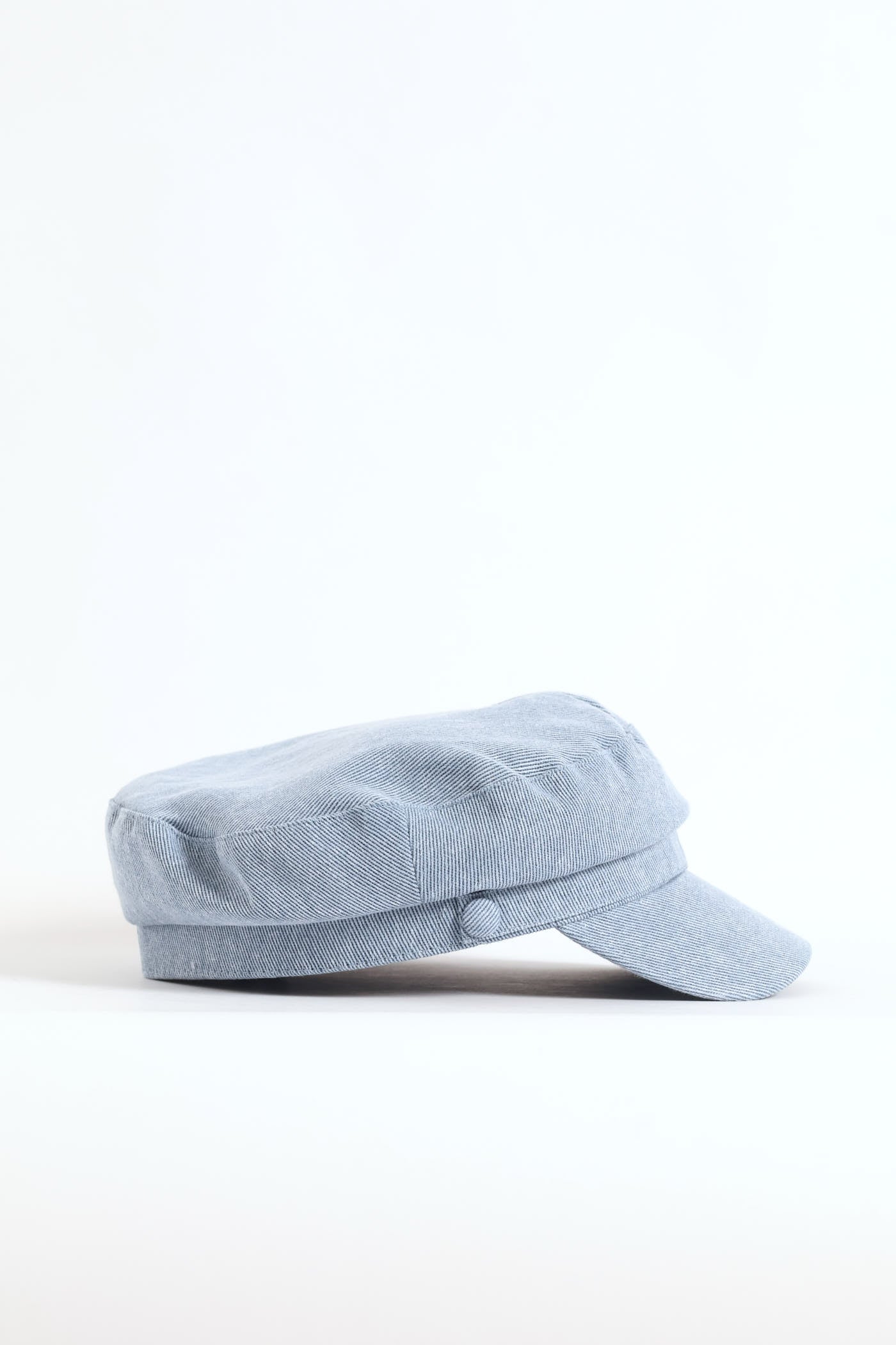 Stone Wash Baker Boy Hat - Denim - Image 3