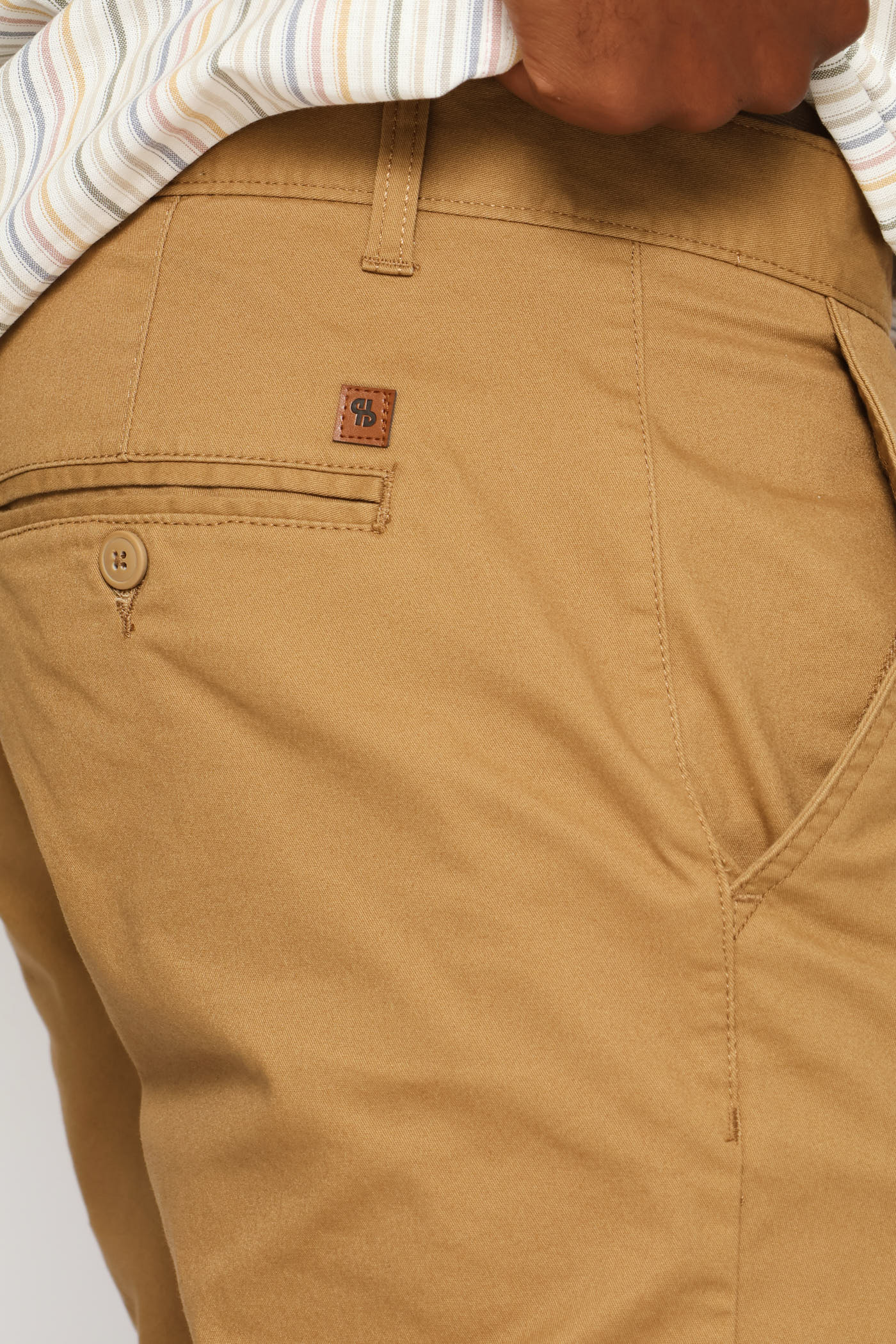 Straight Chino - Camel - Image 5