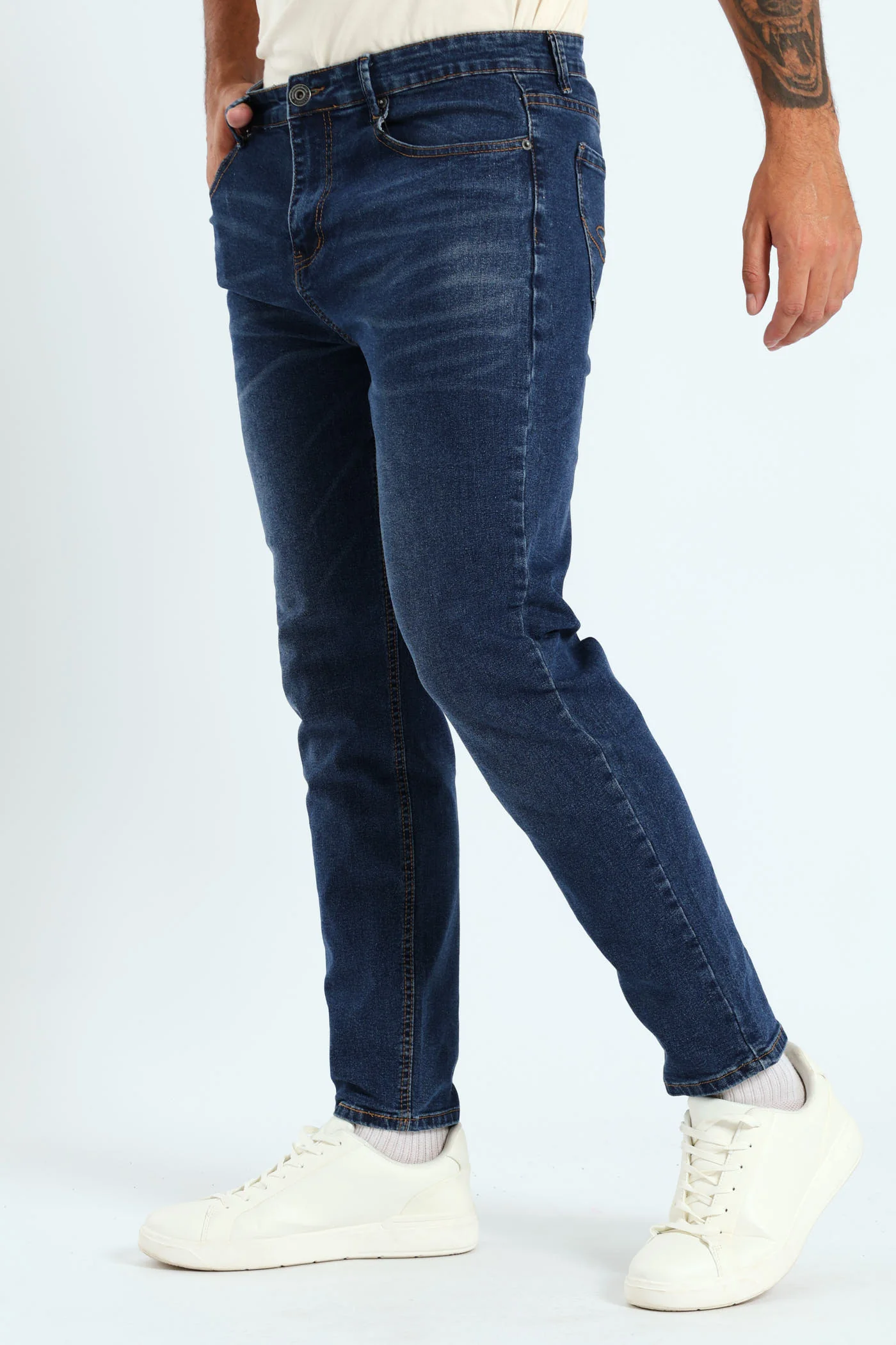 Straight Denim - Dark Indigo - Image 2