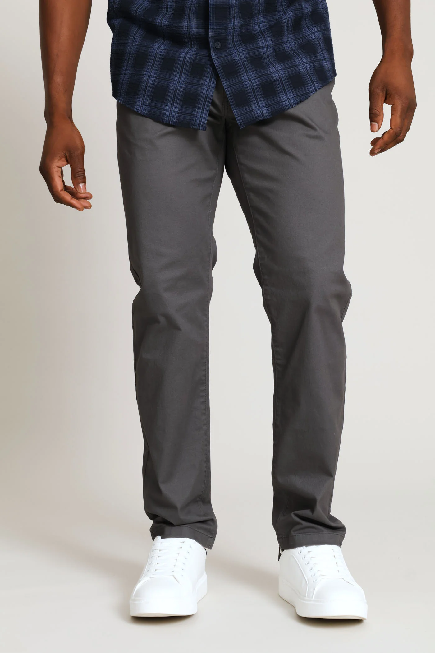 Straight Leg Chino - Grey - Image 2
