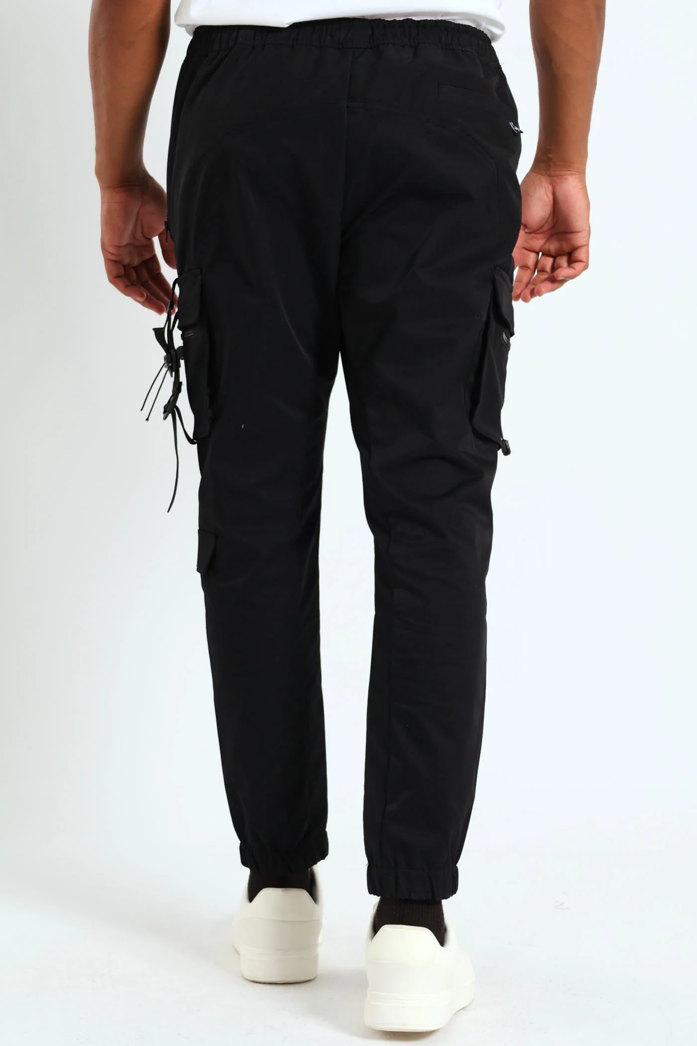 Strap Cargo Jogger - Black - Image 3