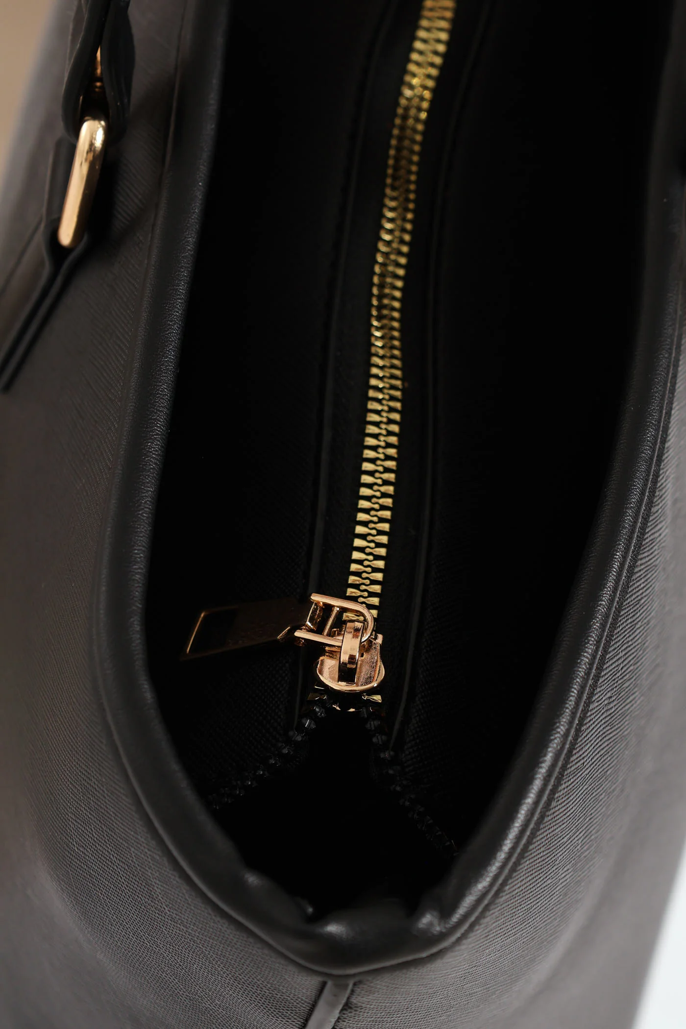 Strap Detail Shopper - Black - Image 4