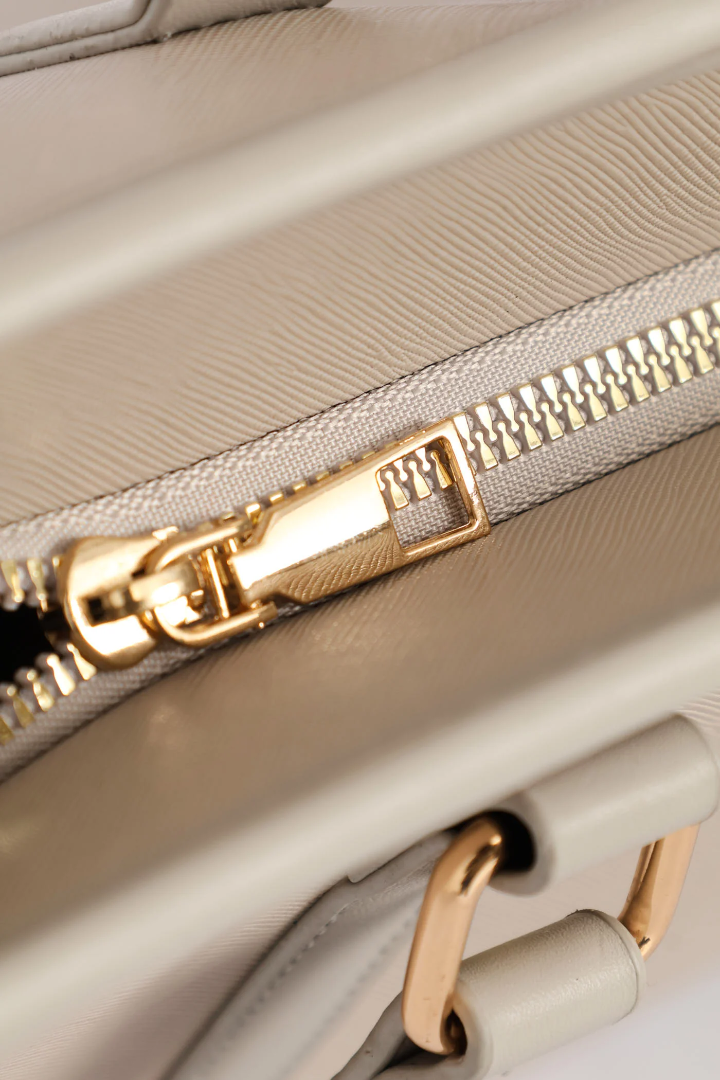 Strap Detail Shopper Bag - Grey/Stone - Image 4