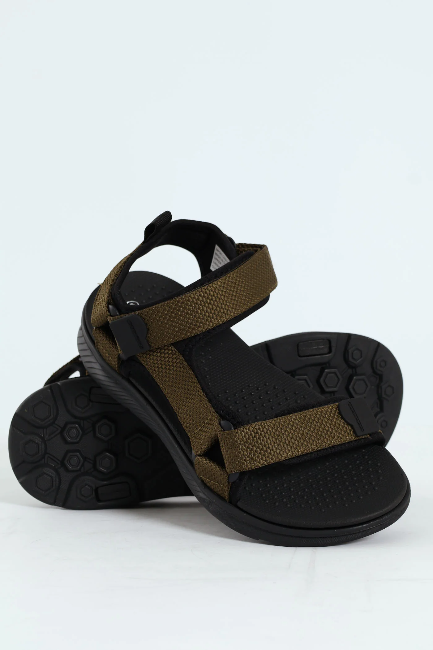 Strappy Sport Sandal - Olive - Image 2