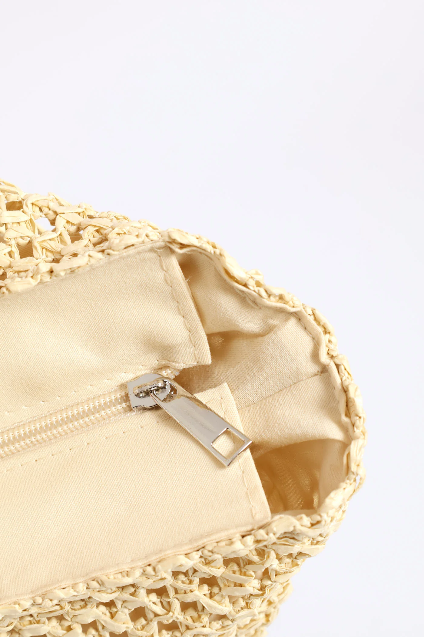 Straw Shopper - Beige - Image 4