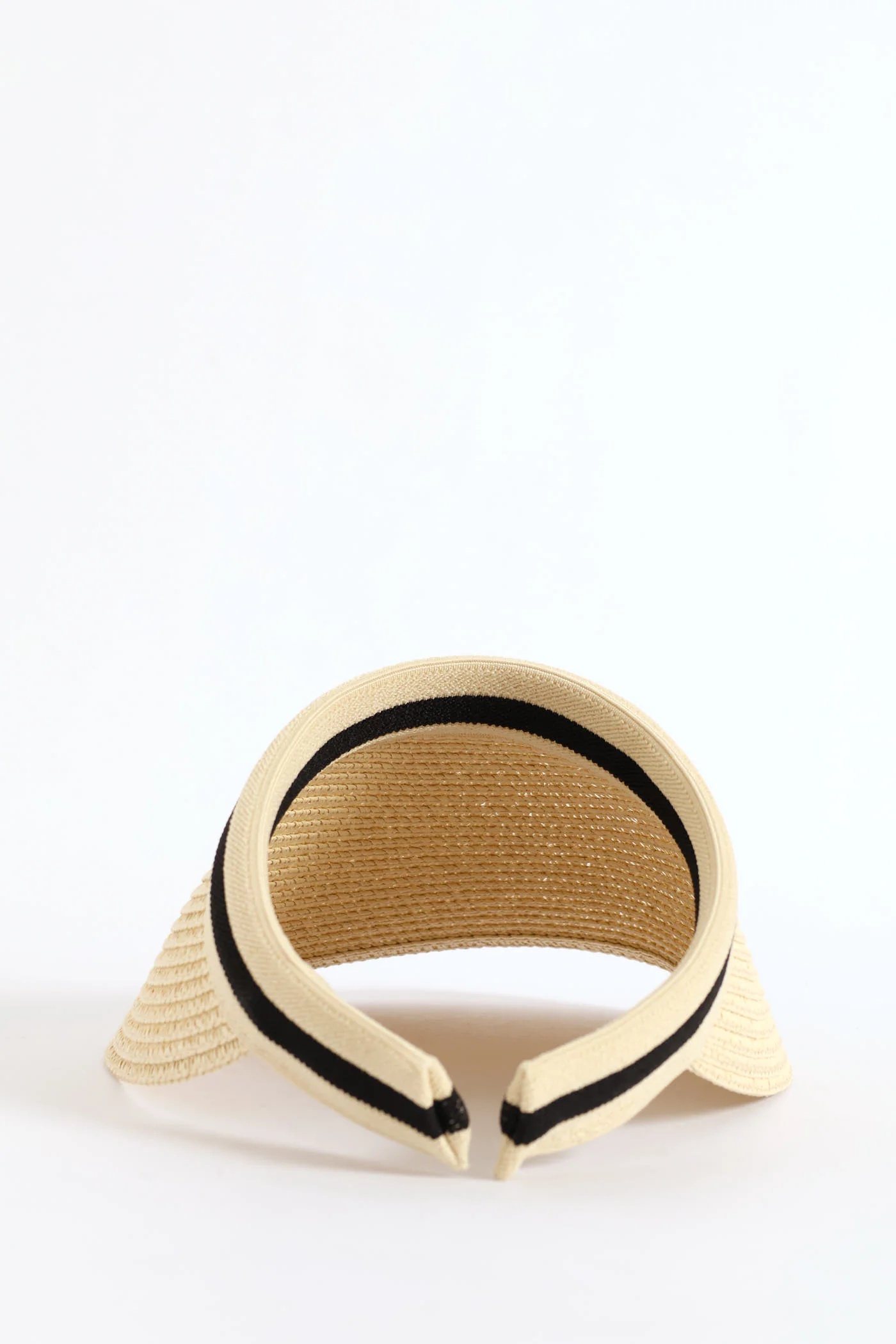 Straw Visor - Cream - Image 2