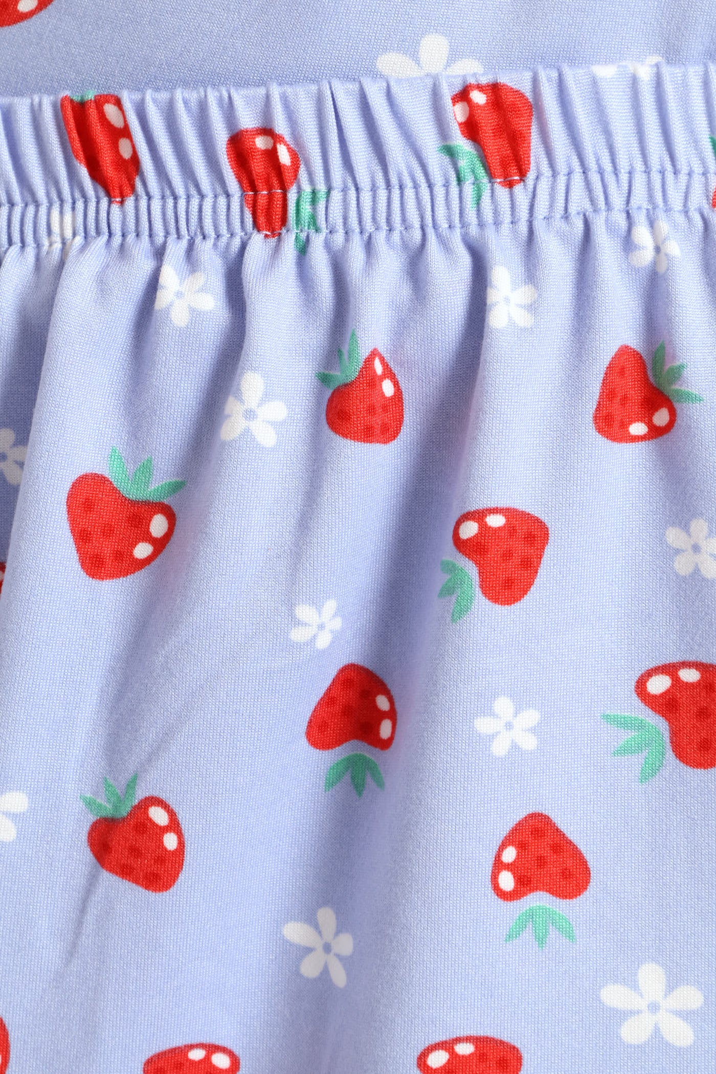 Strawberries Soft Touch Cami & Short Set - Blue - Image 6