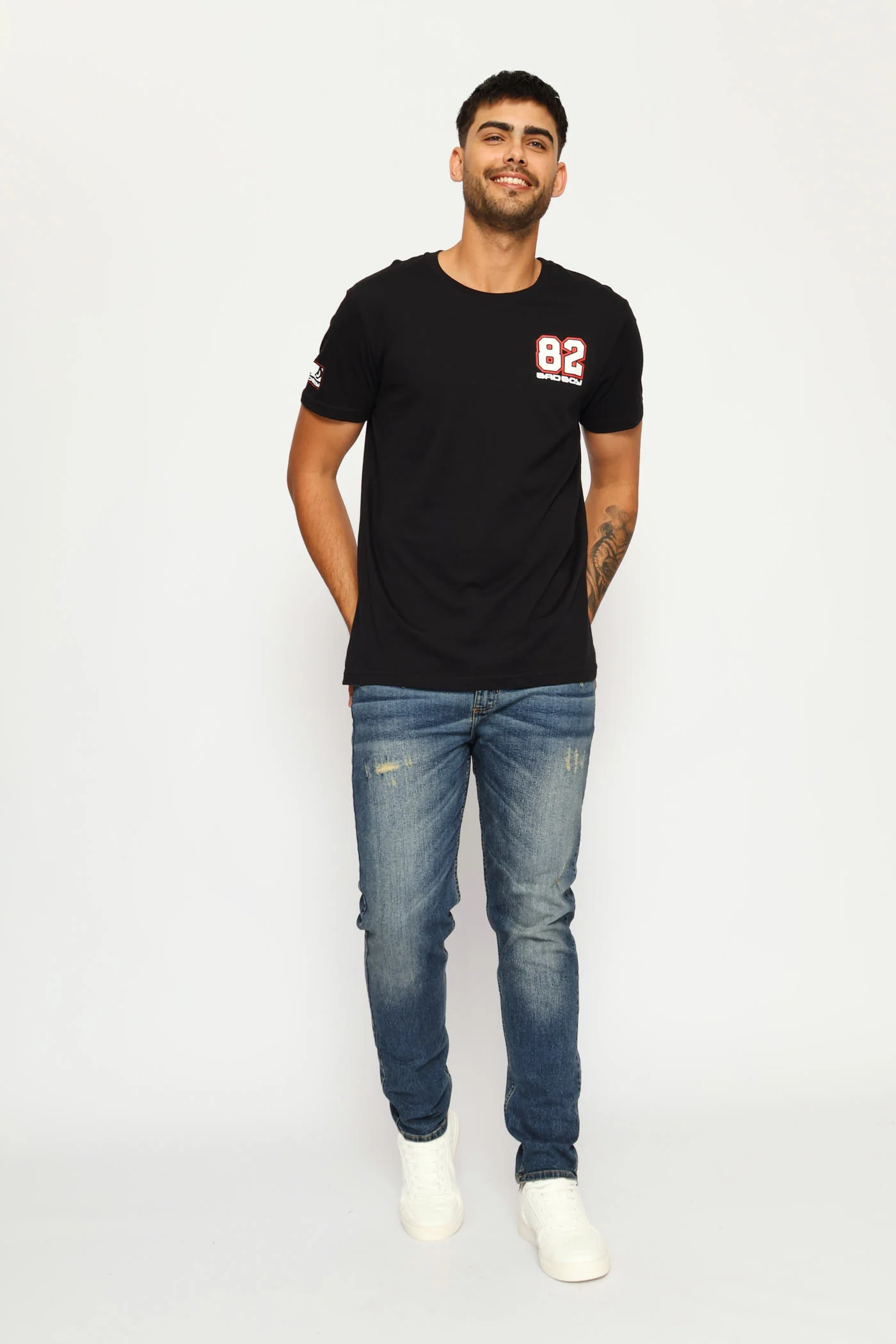Street Rebel Tee - Black - Image 6