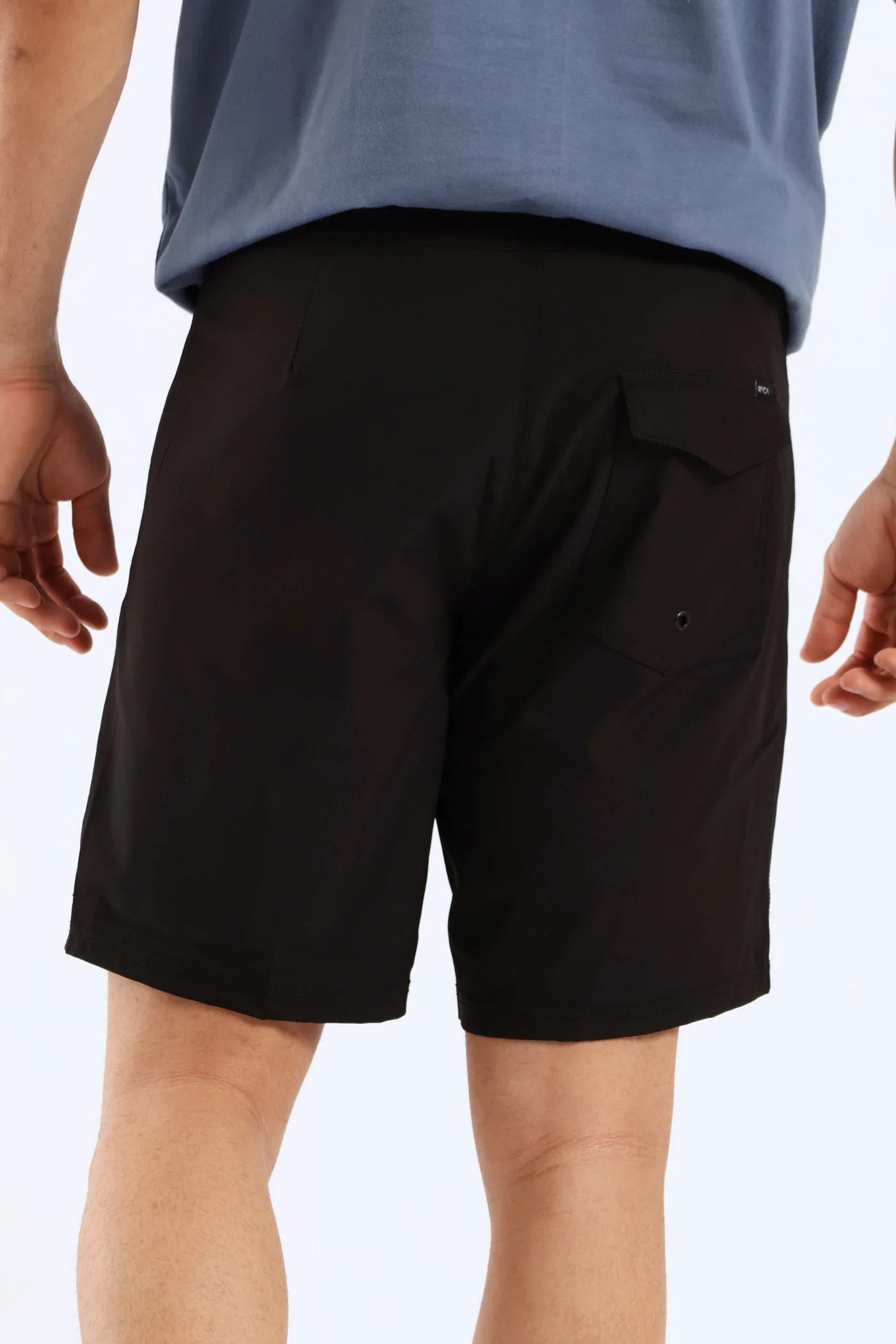 Stretch Trunk Short - Black - Image 5