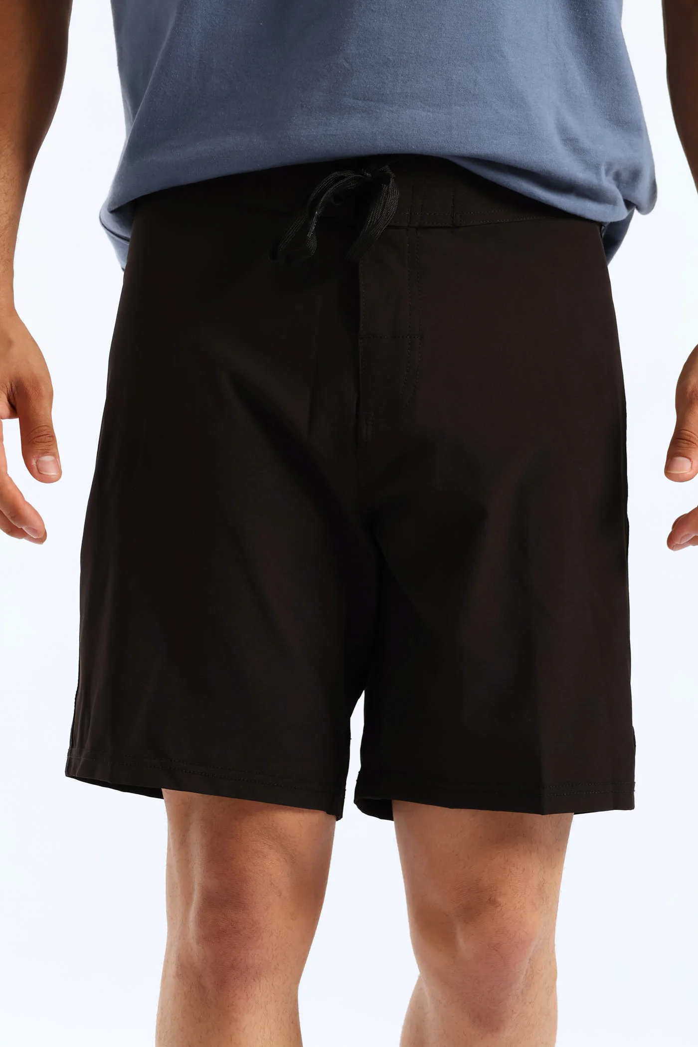 Stretch Trunk Short - Black - Image 7