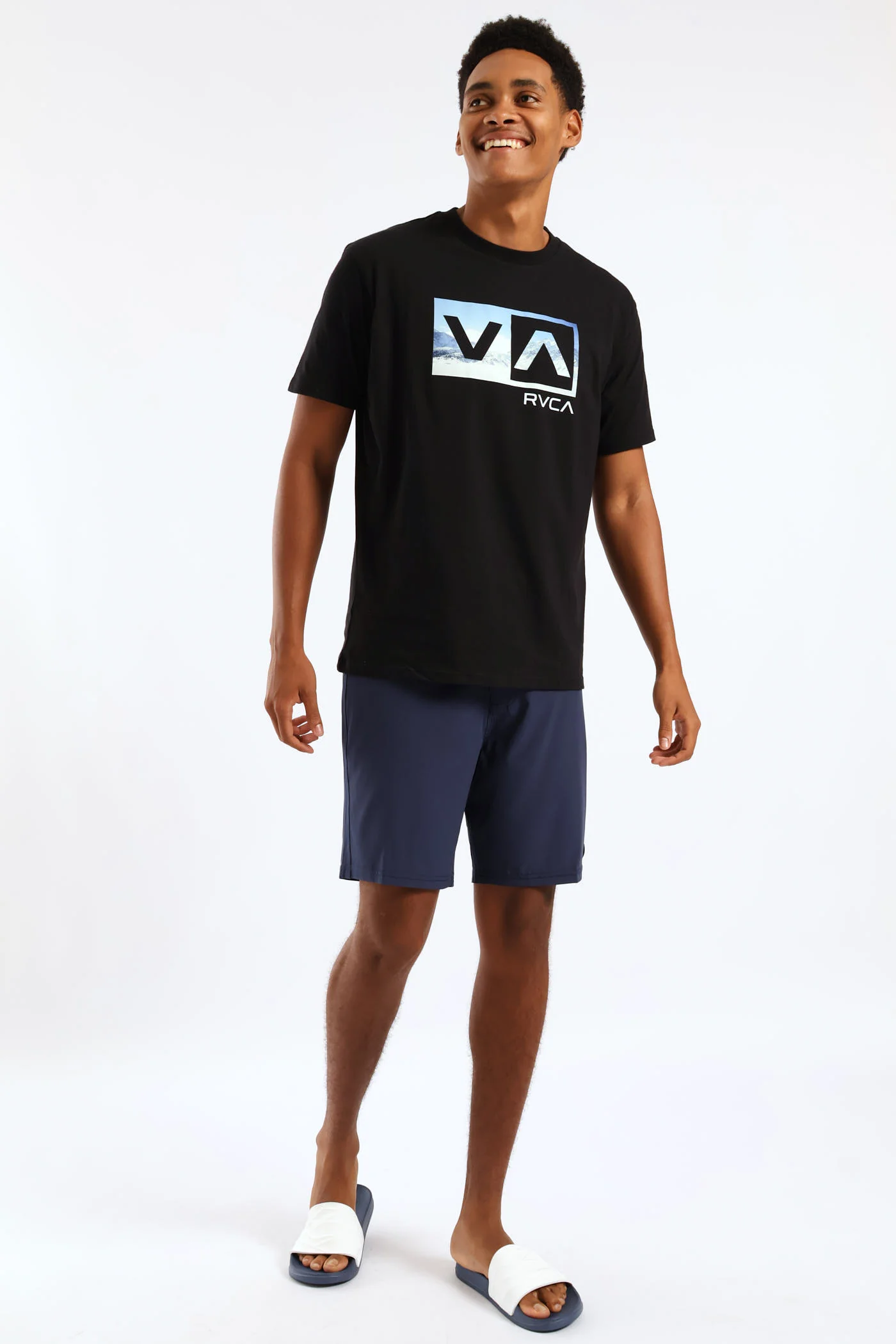 Stretch Trunk Short - Navy - Image 3