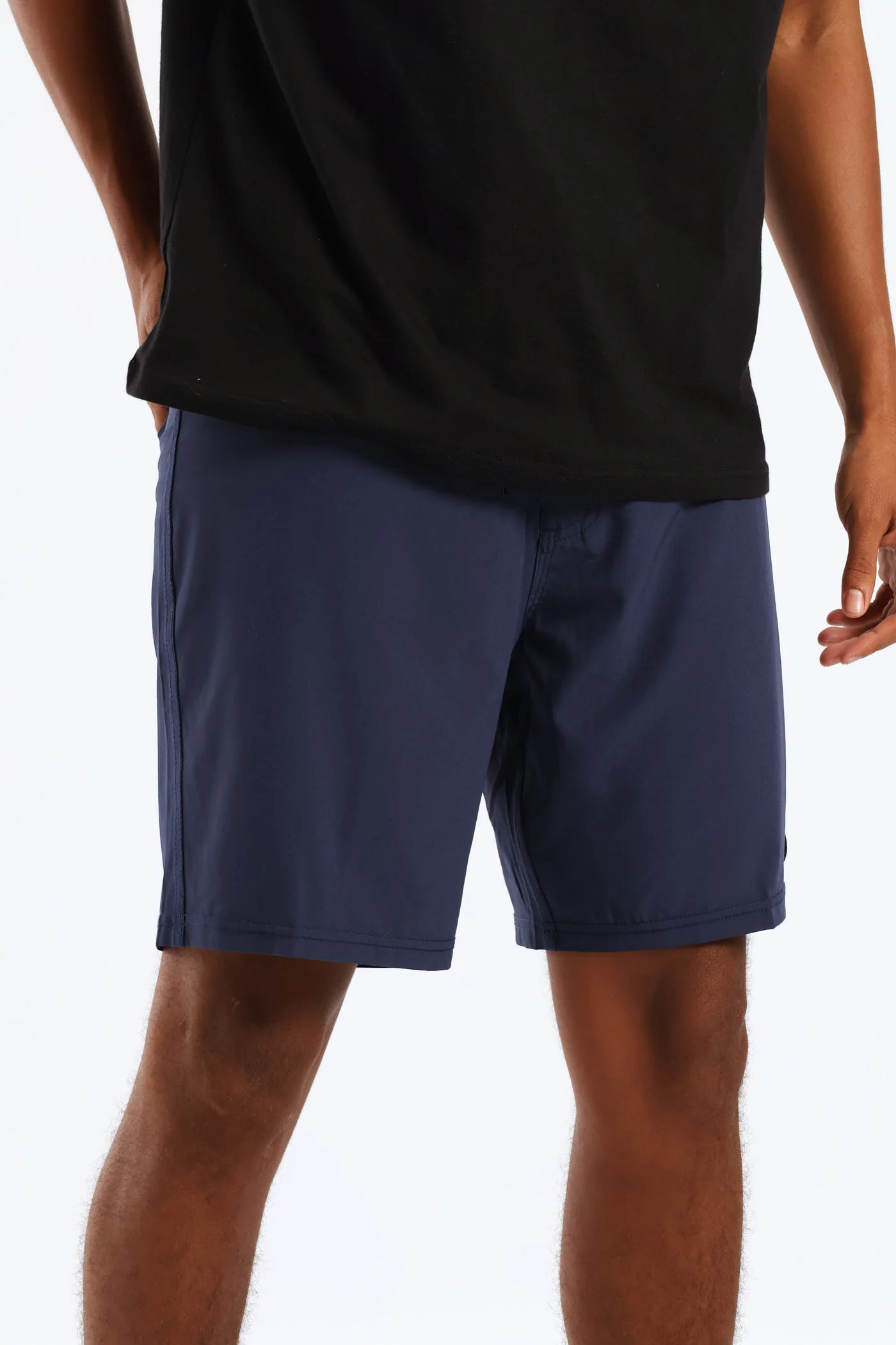 Stretch Trunk Short - Navy - Image 5