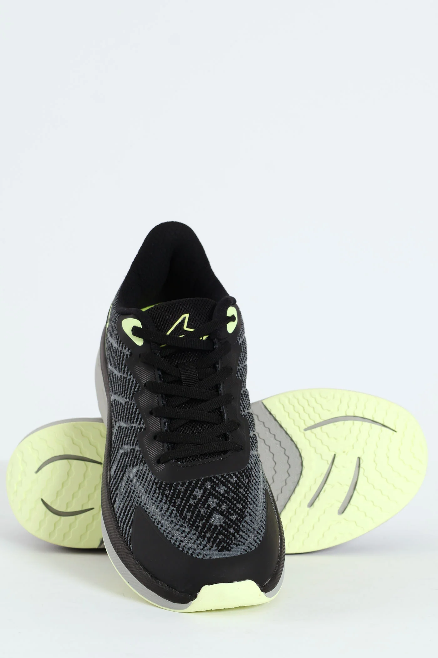 Stride Jacquard Tech Mesh Trainer - Black/Grey - Image 4