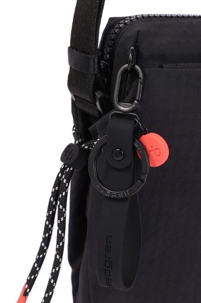 String Phone Bottle Shoulder Bag - Black - Image 5