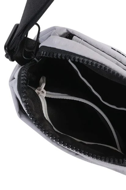 String Phone Bottle Shoulder Bag - Grey - Image 5