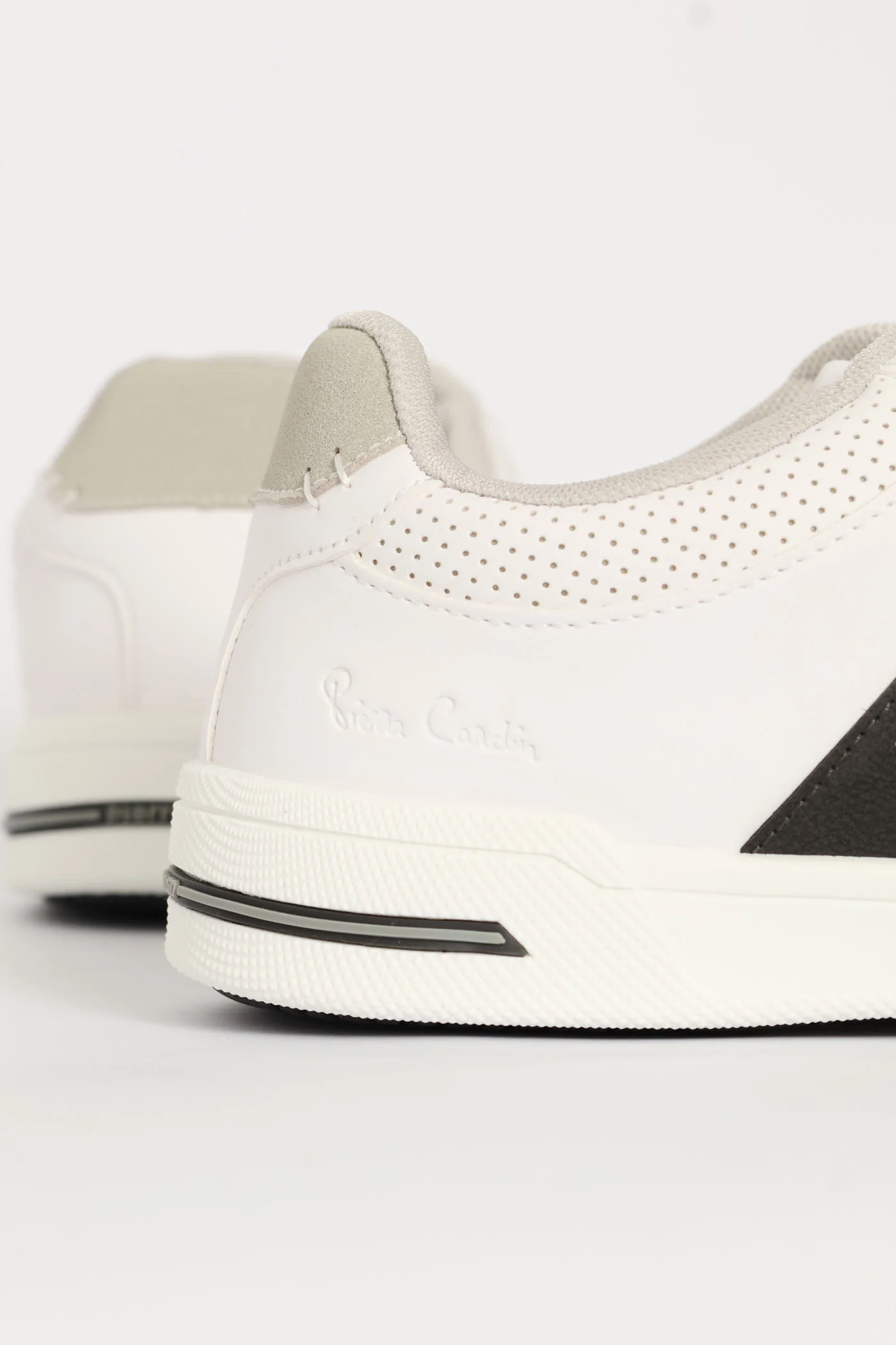Stripe Detail Court Sneaker - White - Image 5
