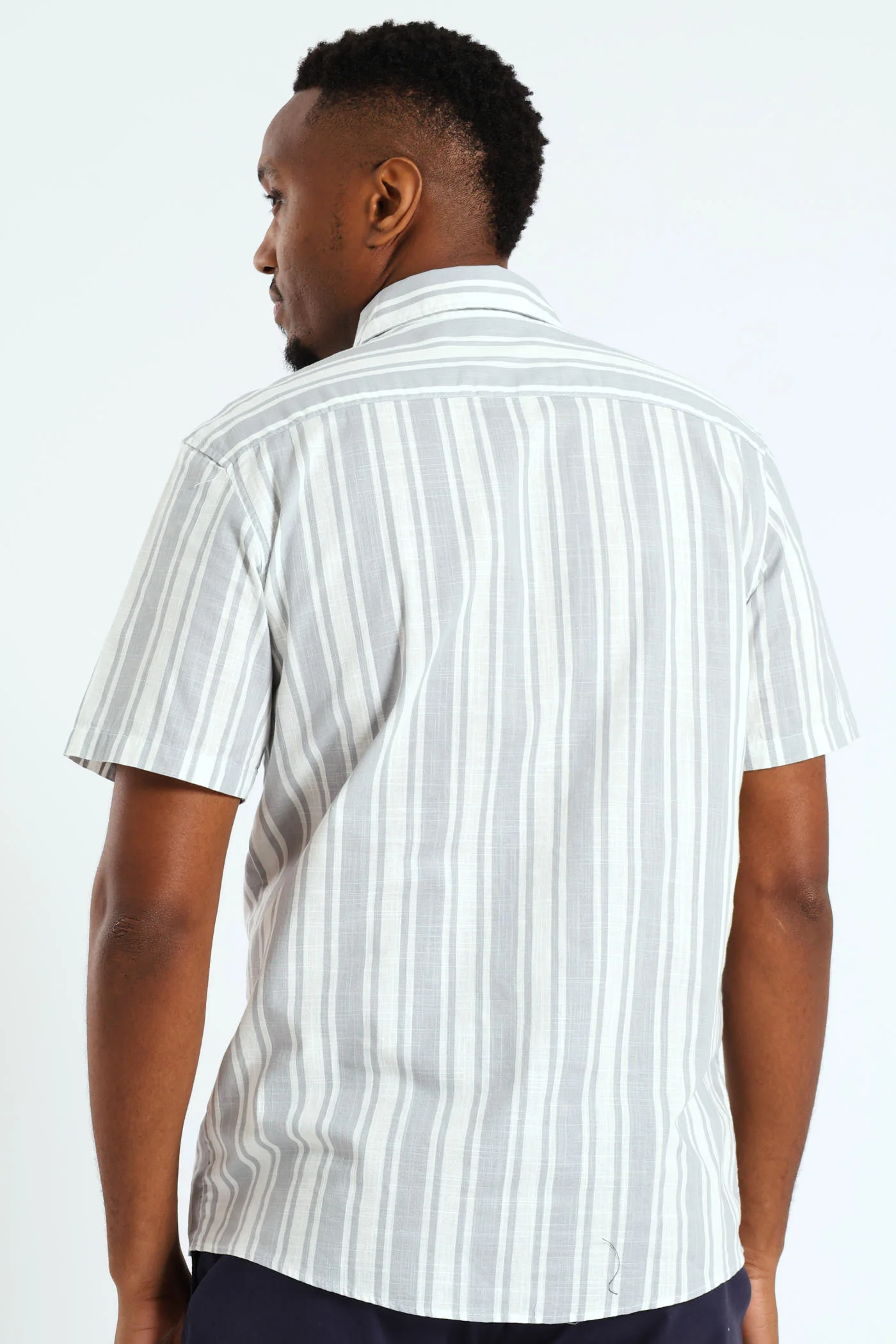 Stripe Shirt - Off White - Image 2