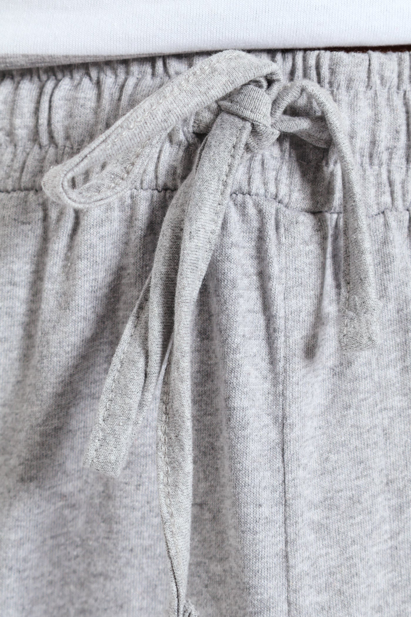 Stripe Tee & Pant PJ Set - Grey/White - Image 5