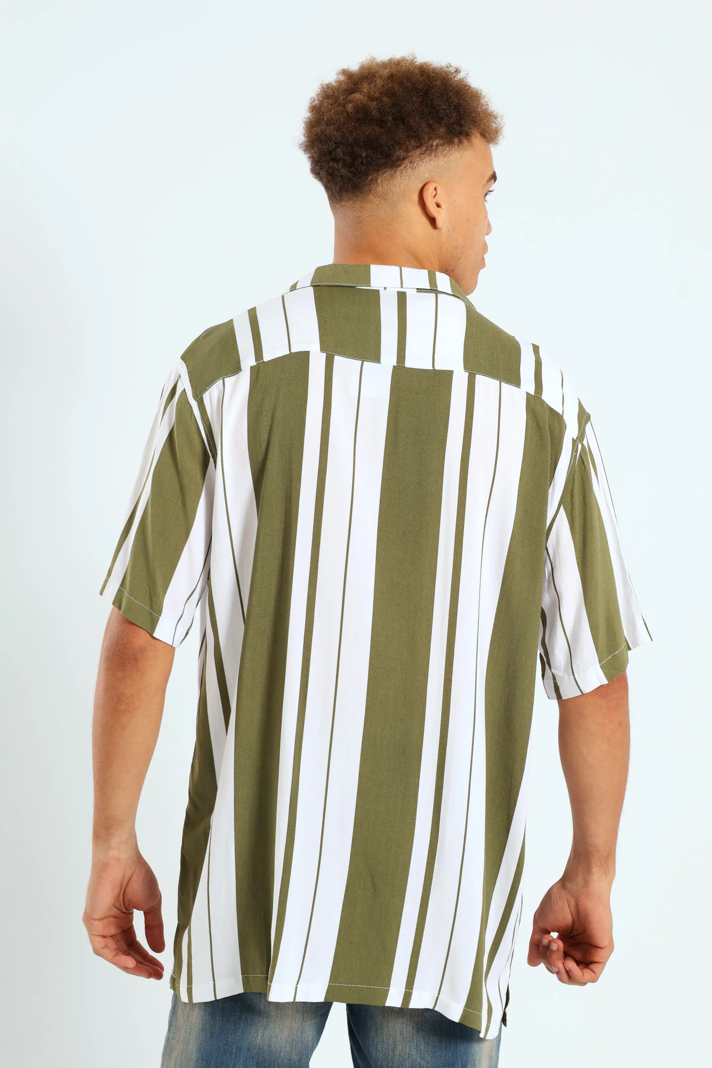 Stripe Viscose Shirt - Image 3