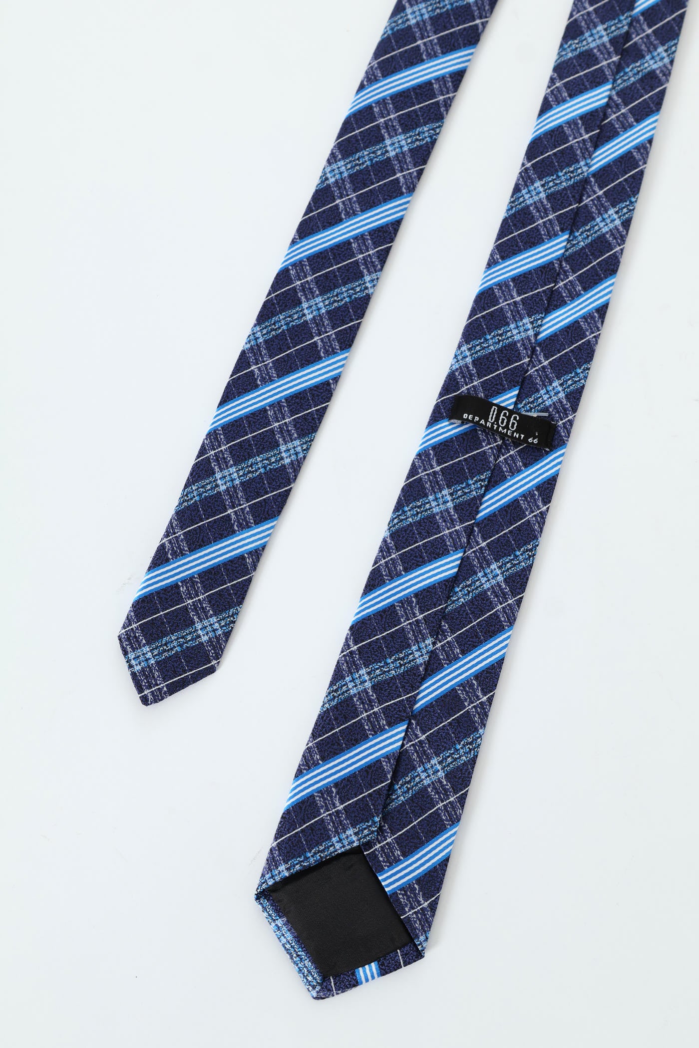 Striped Tie - Navy - Image 3