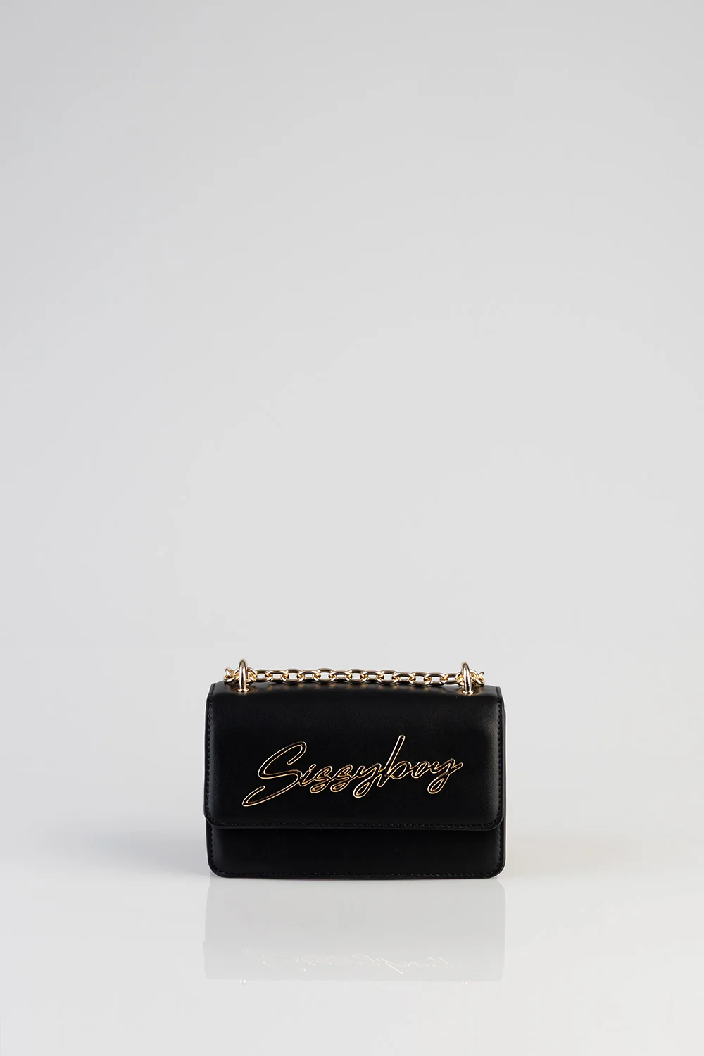 Structured Crossbody Bag - Black - Image 5
