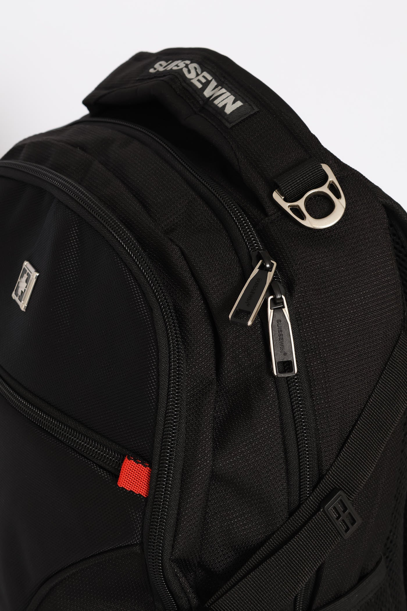 Stud Detailed Backpack - Black - Image 3