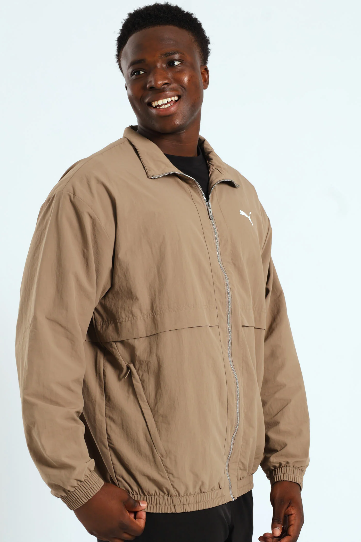 Style Windbreaker - Khaki - Image 2