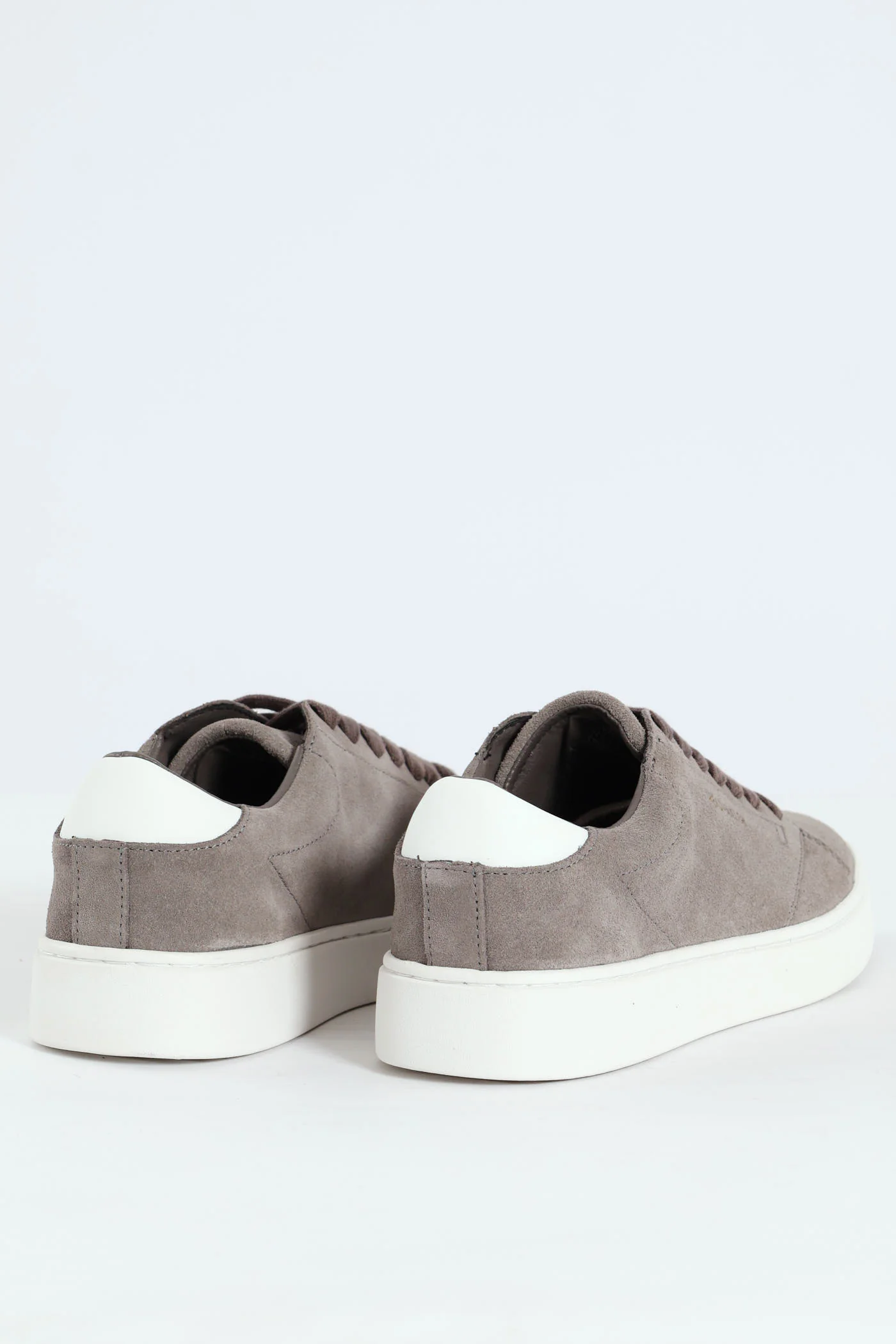 Suede Court Sneaker - Grey - Image 3