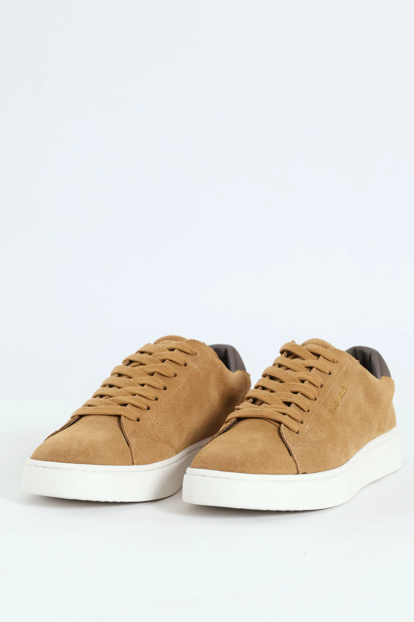 Suede Court Sneaker - Stone - Image 2