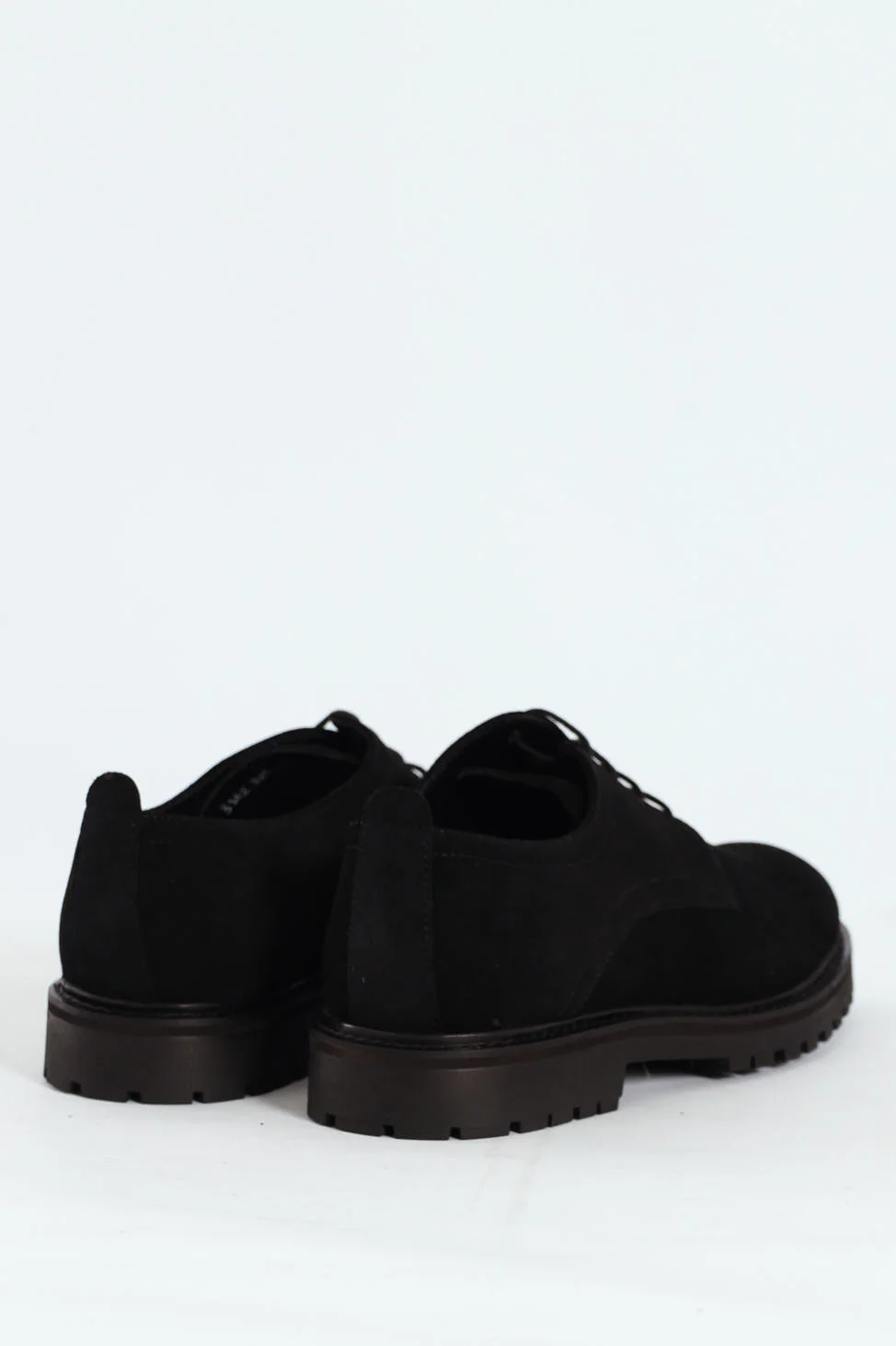 Suede Smart Casual Shoe - Black - Image 4