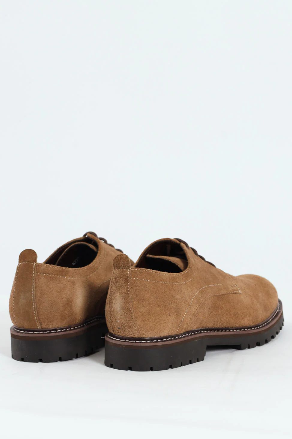 Suede Smart Casual Shoe - Taupe - Image 4