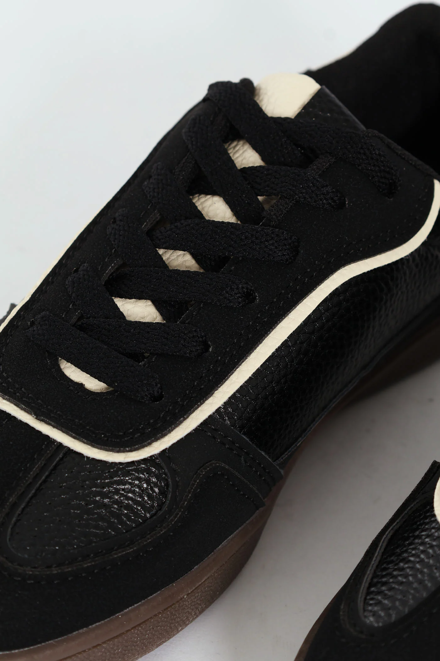 Suede Street Sneaker - Black - Image 2