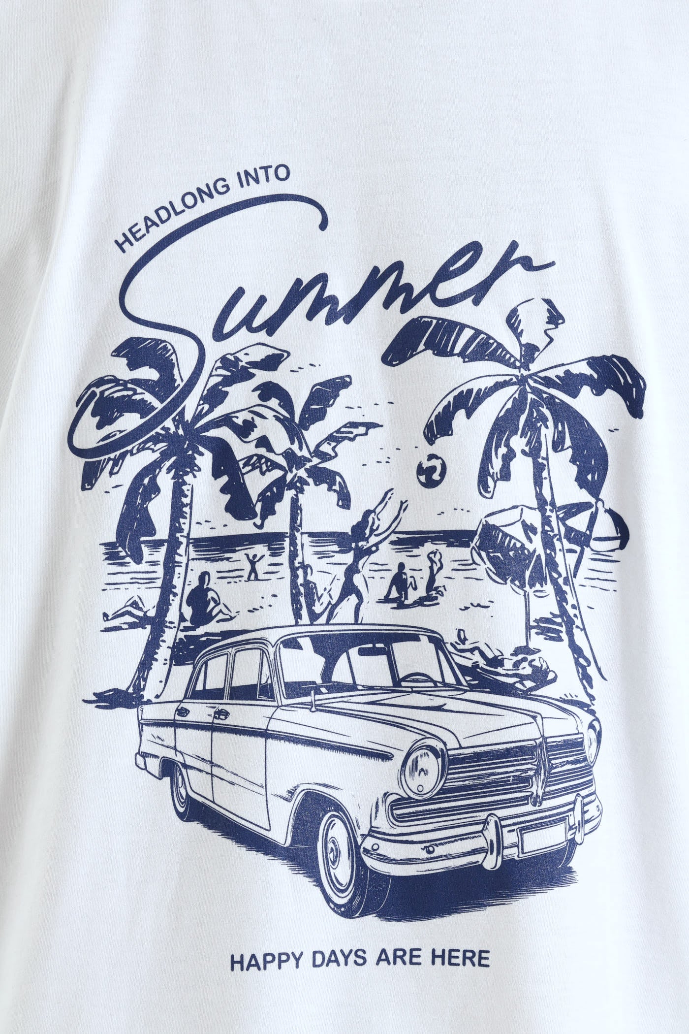 Summer Car Tee - White - Image 4