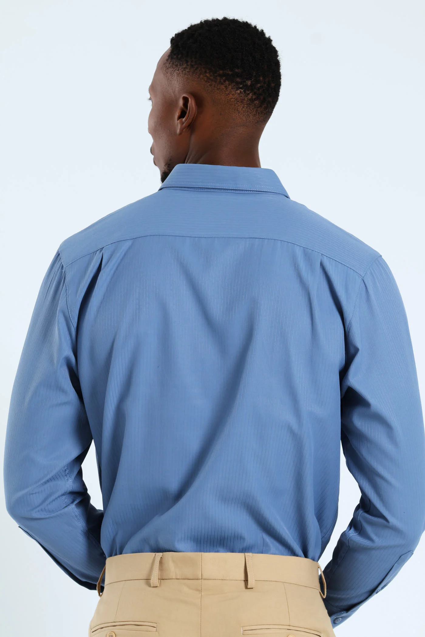 Summer Dobby Shirt - Airforce - Image 10