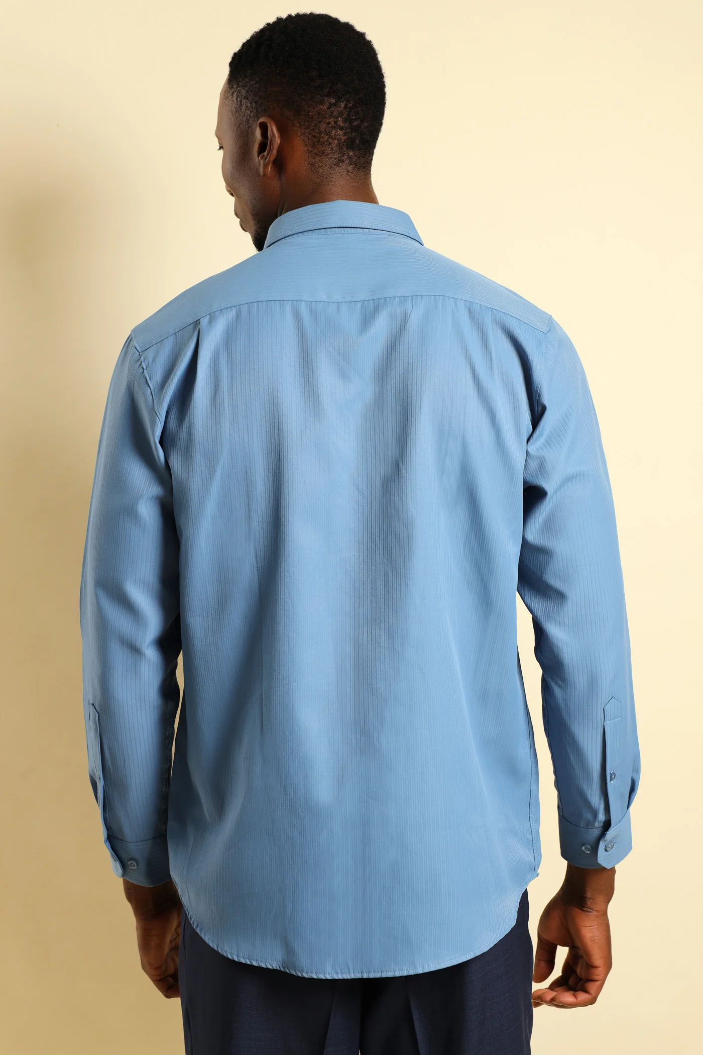 Summer Dobby Shirt - Airforce - Image 4