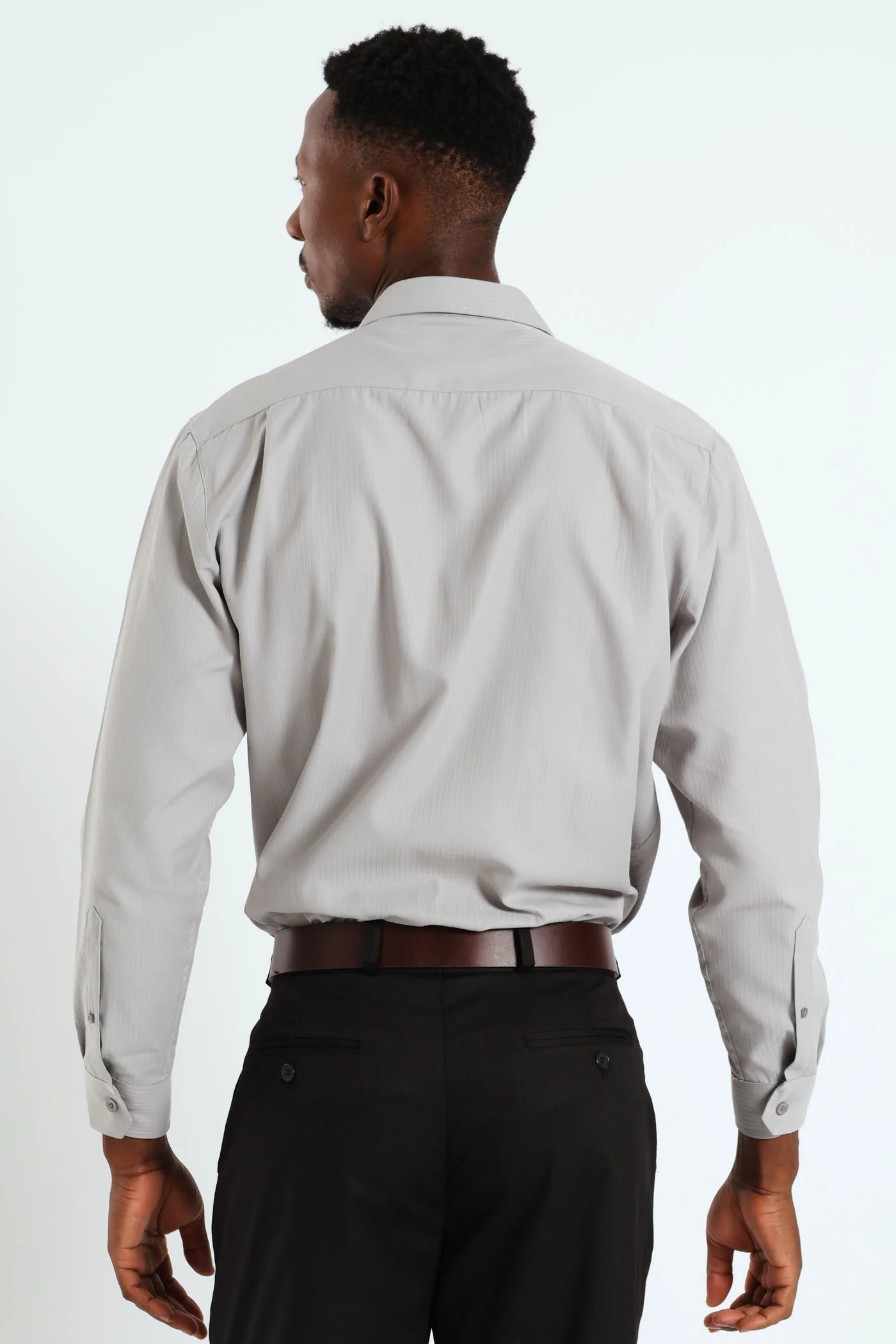 Summer Dobby Shirt - Grey - Image 2