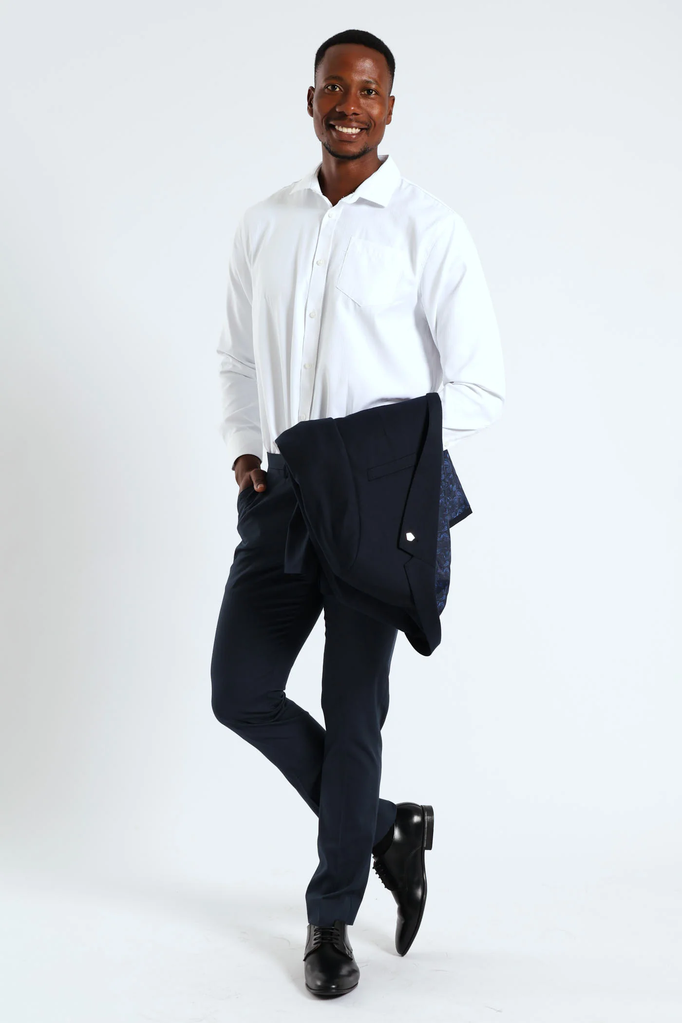 Summer Dobby Shirt - White - Image 2
