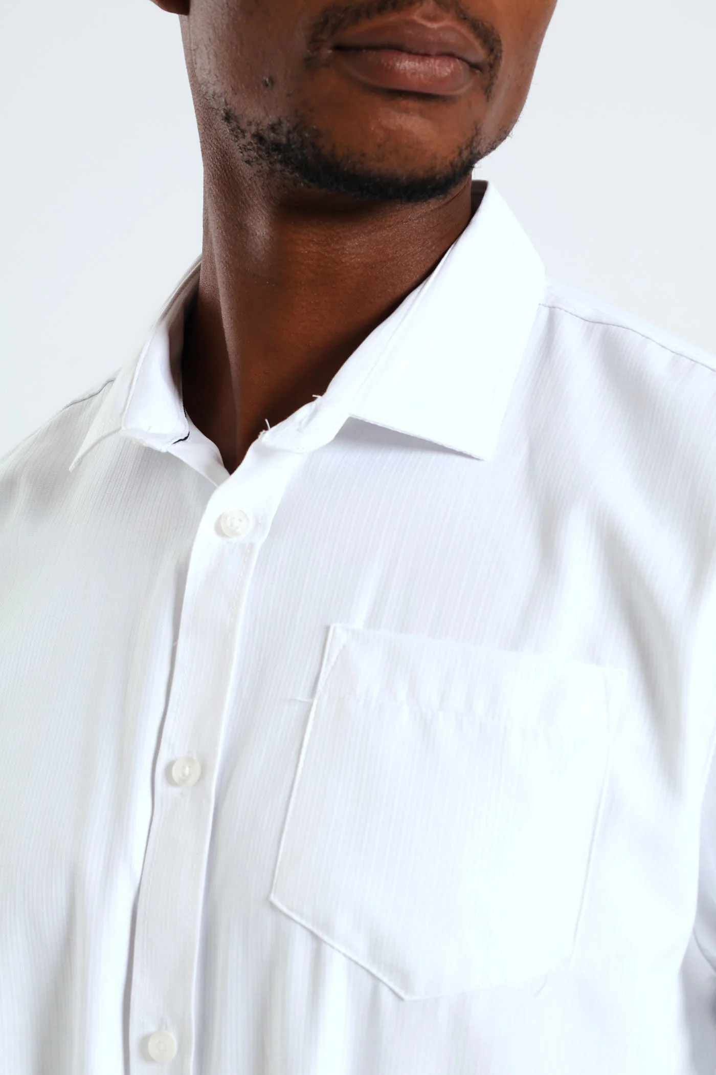 Summer Dobby Shirt - White - Image 6