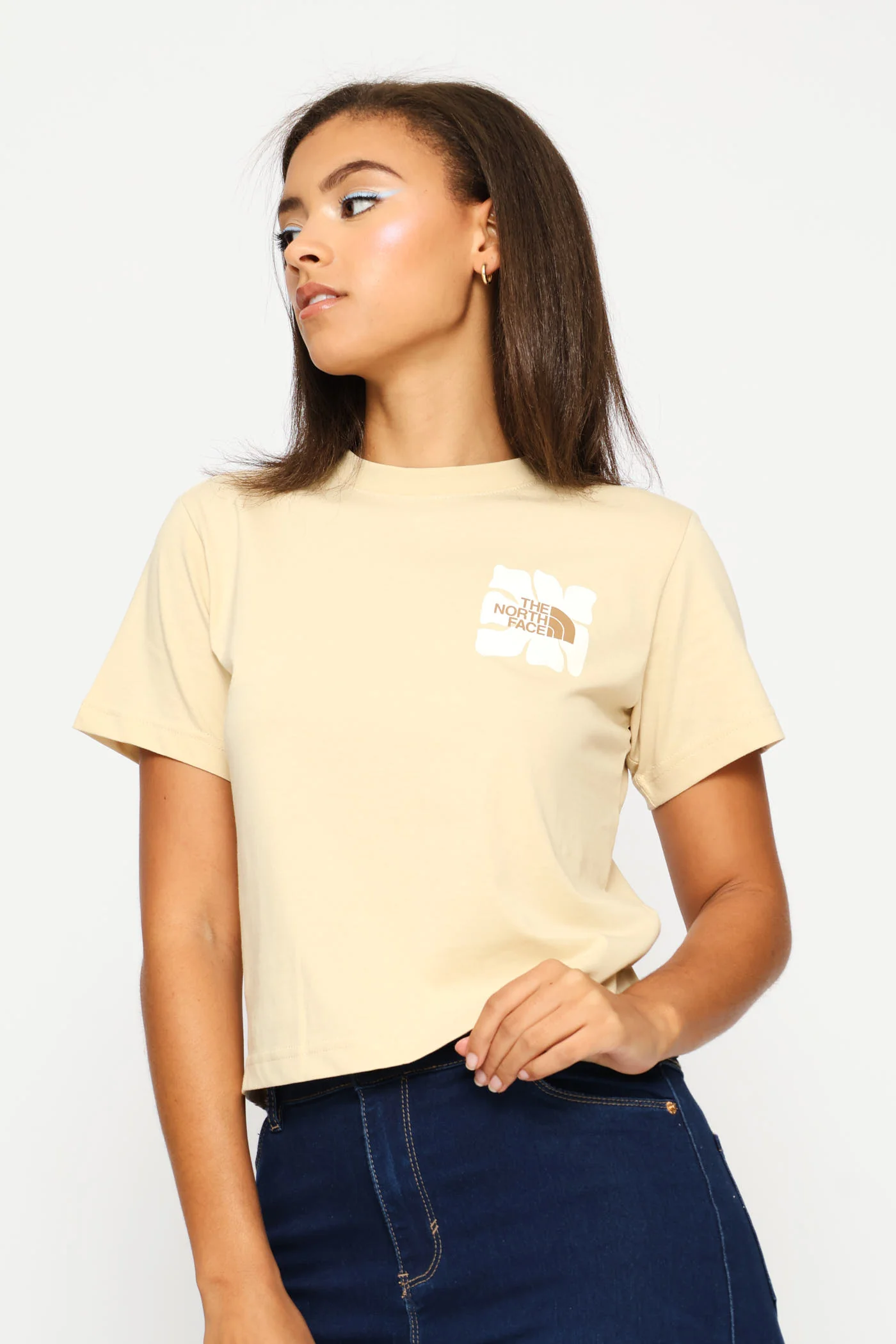 Sun Regular Short Sleeve Cutie Graphic Tee - Taupe - Image 4