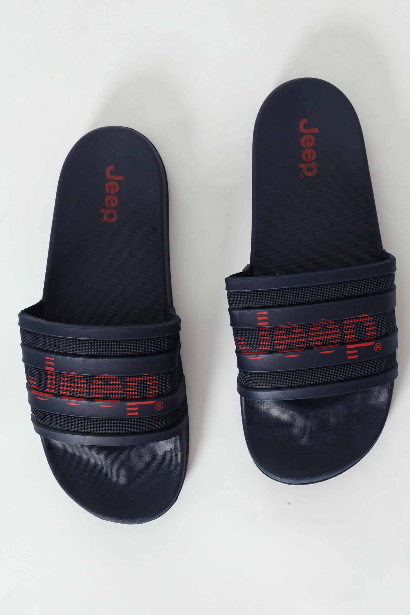 Sunny Pool Slide Sandal - Navy/Red - Image 2