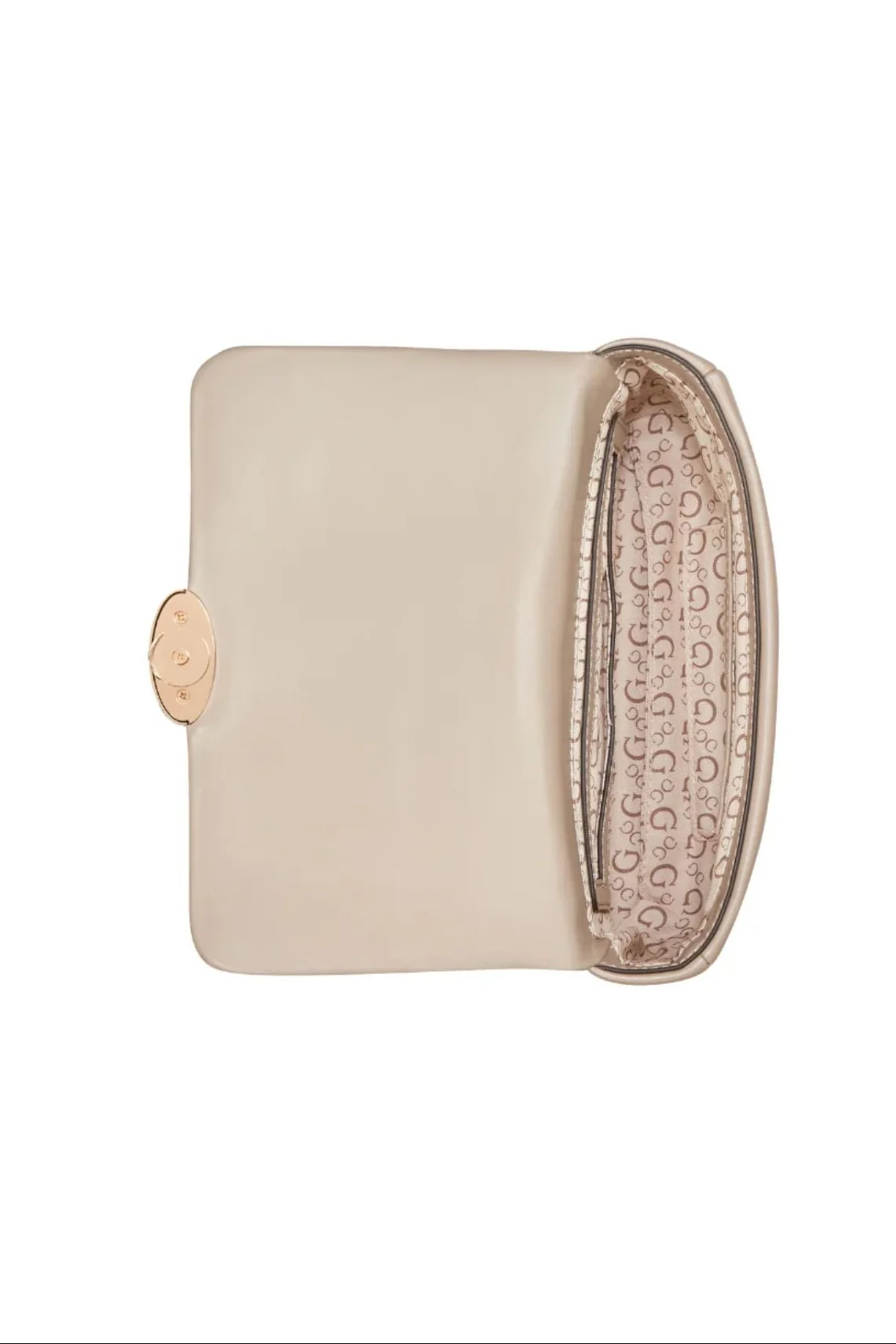 Sunset Boulevard Top Handle Crossbody Bag - Champagne - Image 4