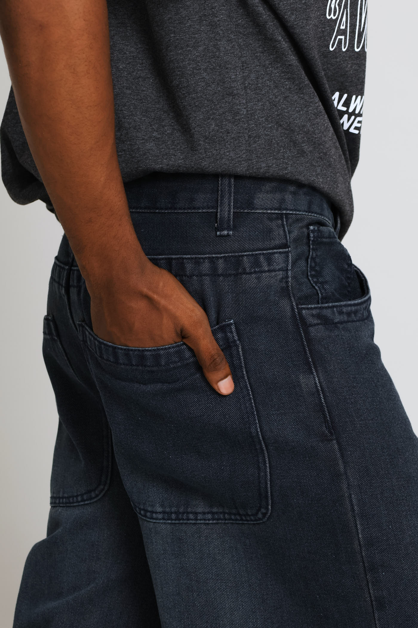 Super Baggy Fashion Denim - Black - Image 5