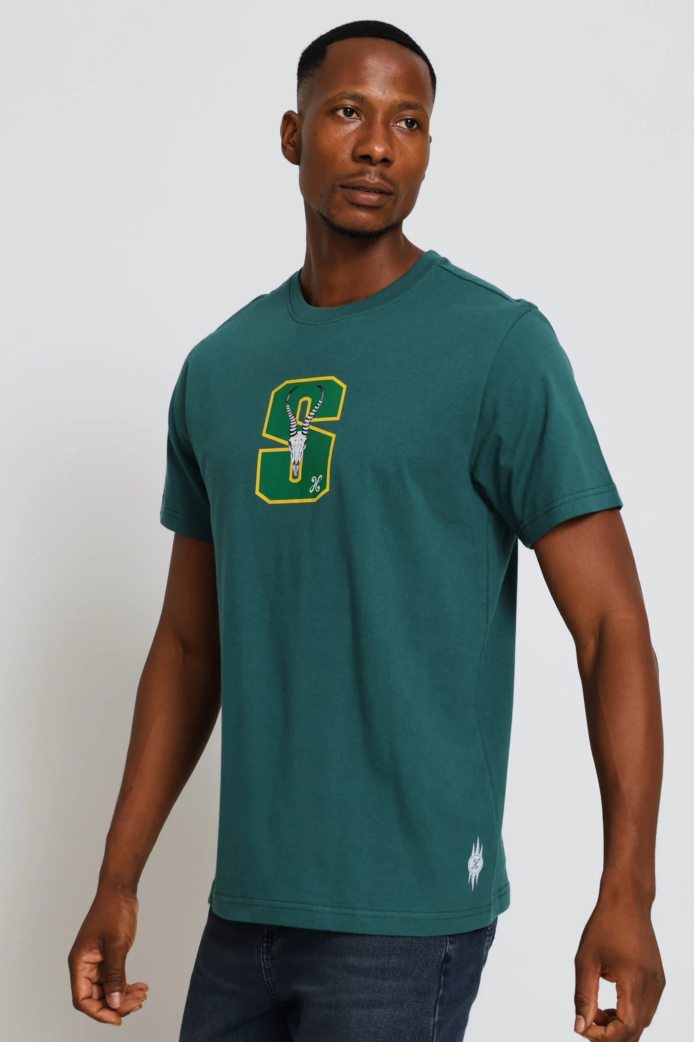 Super Rugby Tee - Forest Green - Image 3