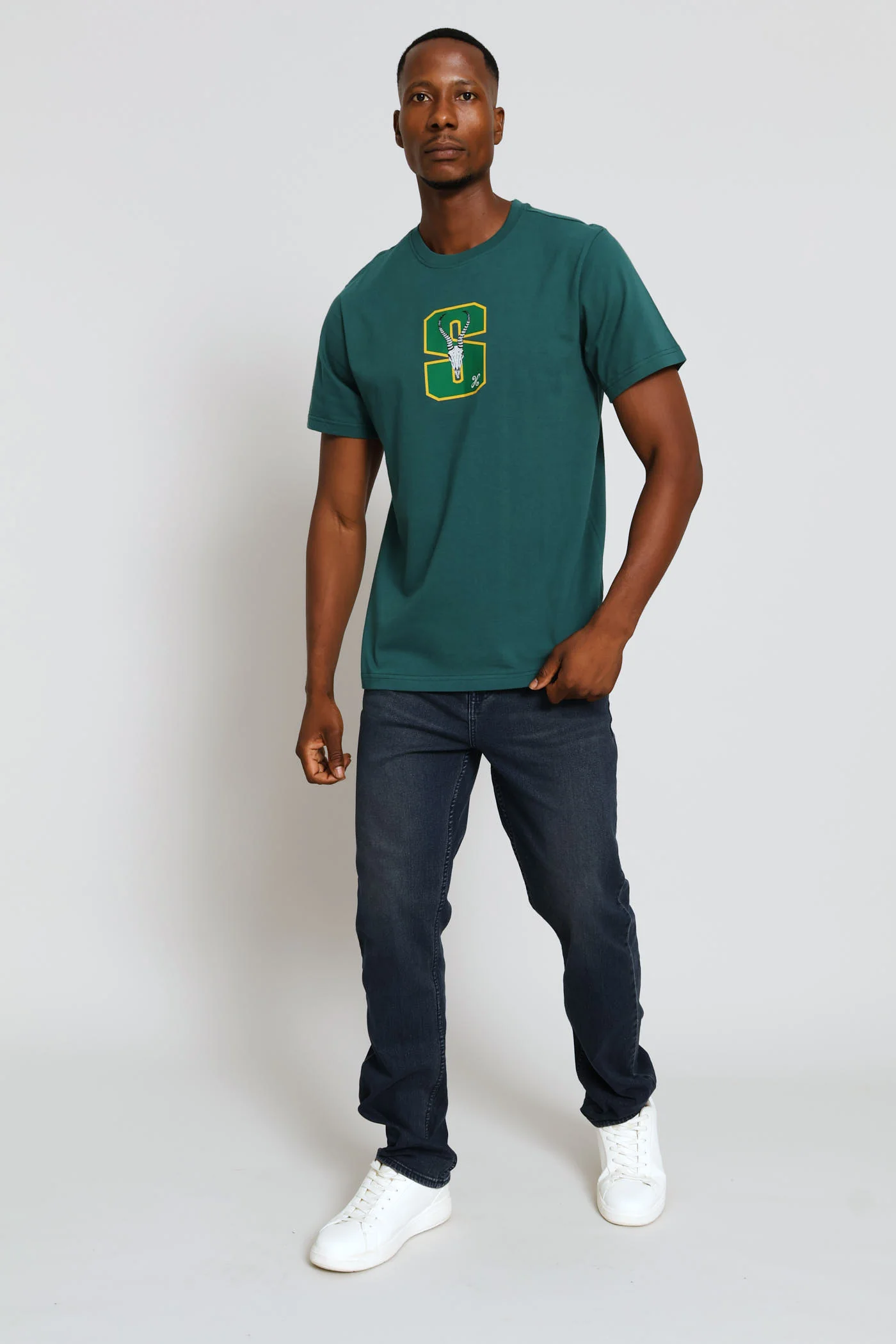 Super Rugby Tee - Forest Green - Image 4