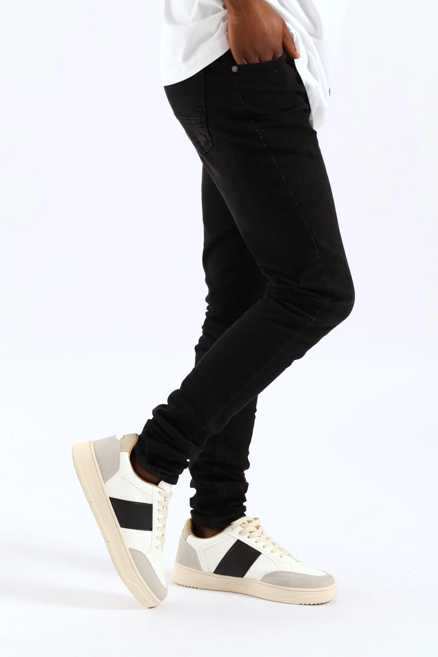 Super Skinny Basic Denim - Black - Image 2