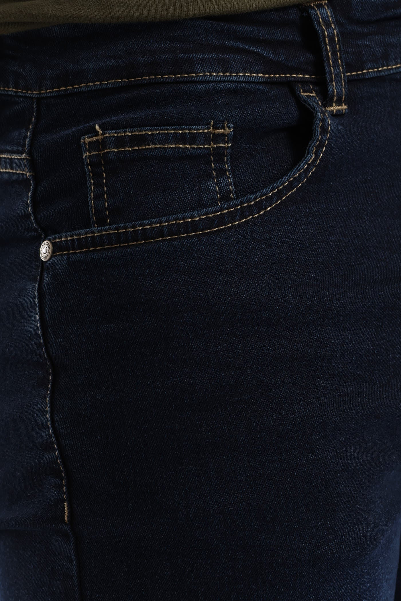 Super Skinny Basic Denim - Dark Blue - Image 6