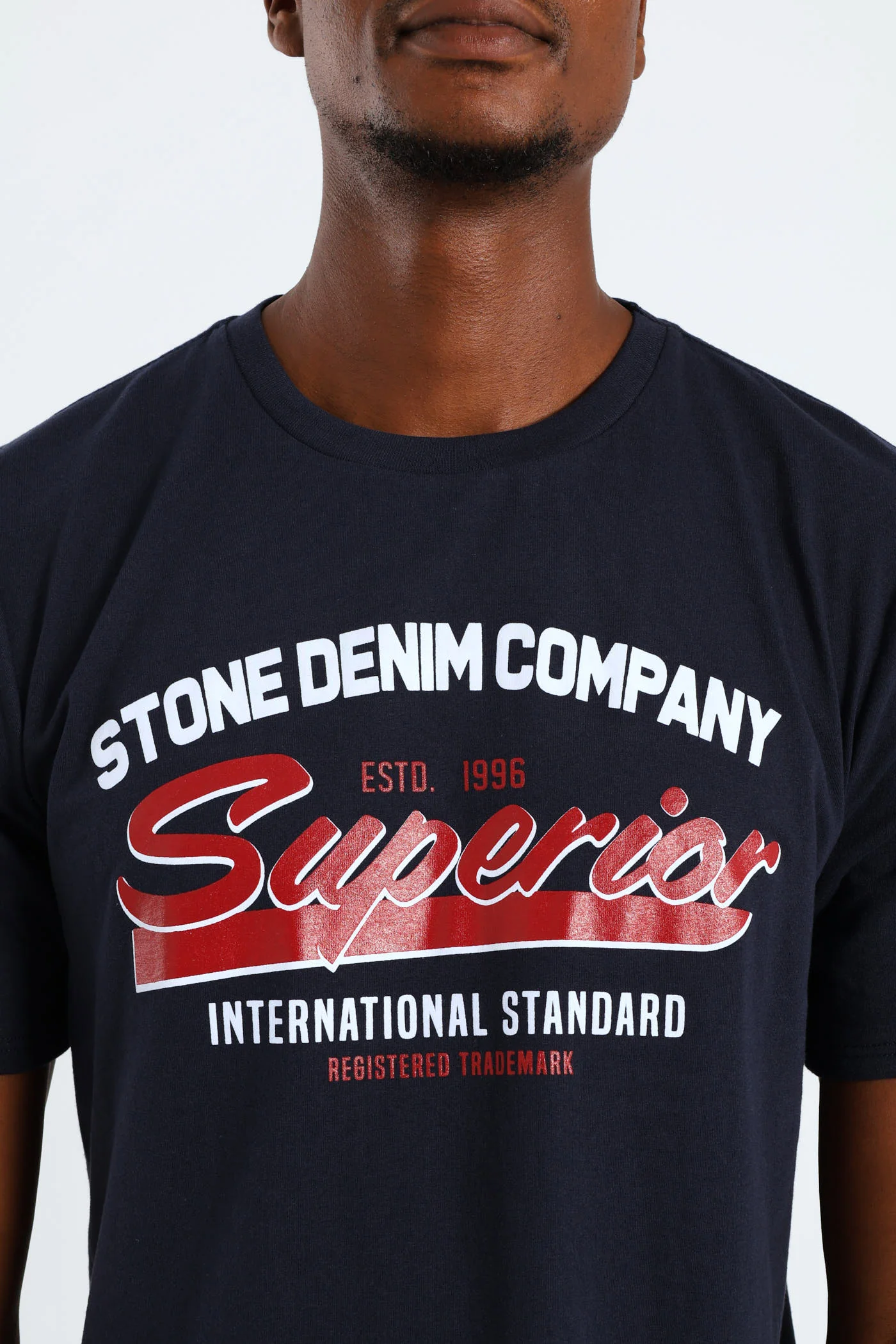 Superior Tee - Navy - Image 2