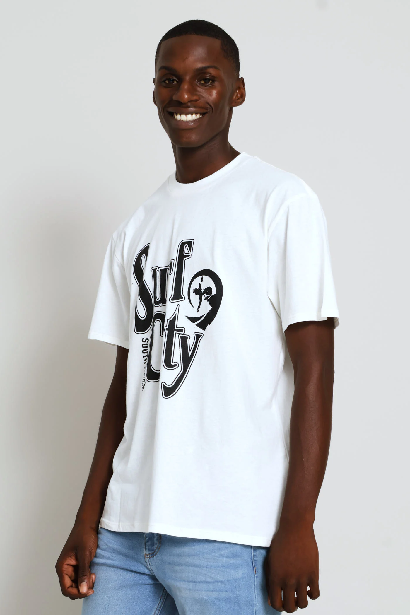 Surf City Tee - White - Image 3